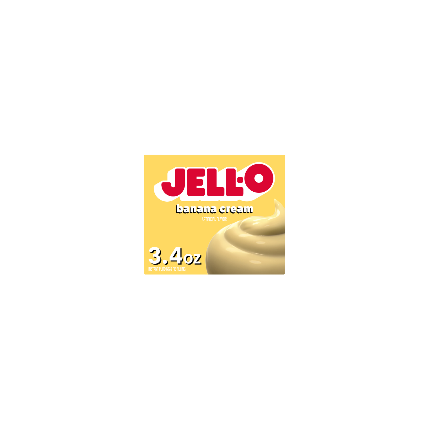 Jell-O Banana Cream Instant Pudding & Pie Filling - 3.4 Ounce Image 1 of 4