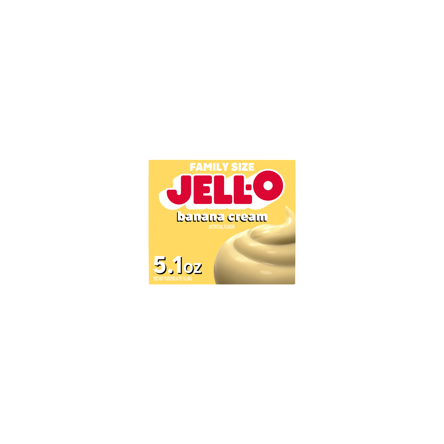 Jell-O Banana Cream Instant Pudding & Pie Filling - 5.1 Ounce Image 1 of 4