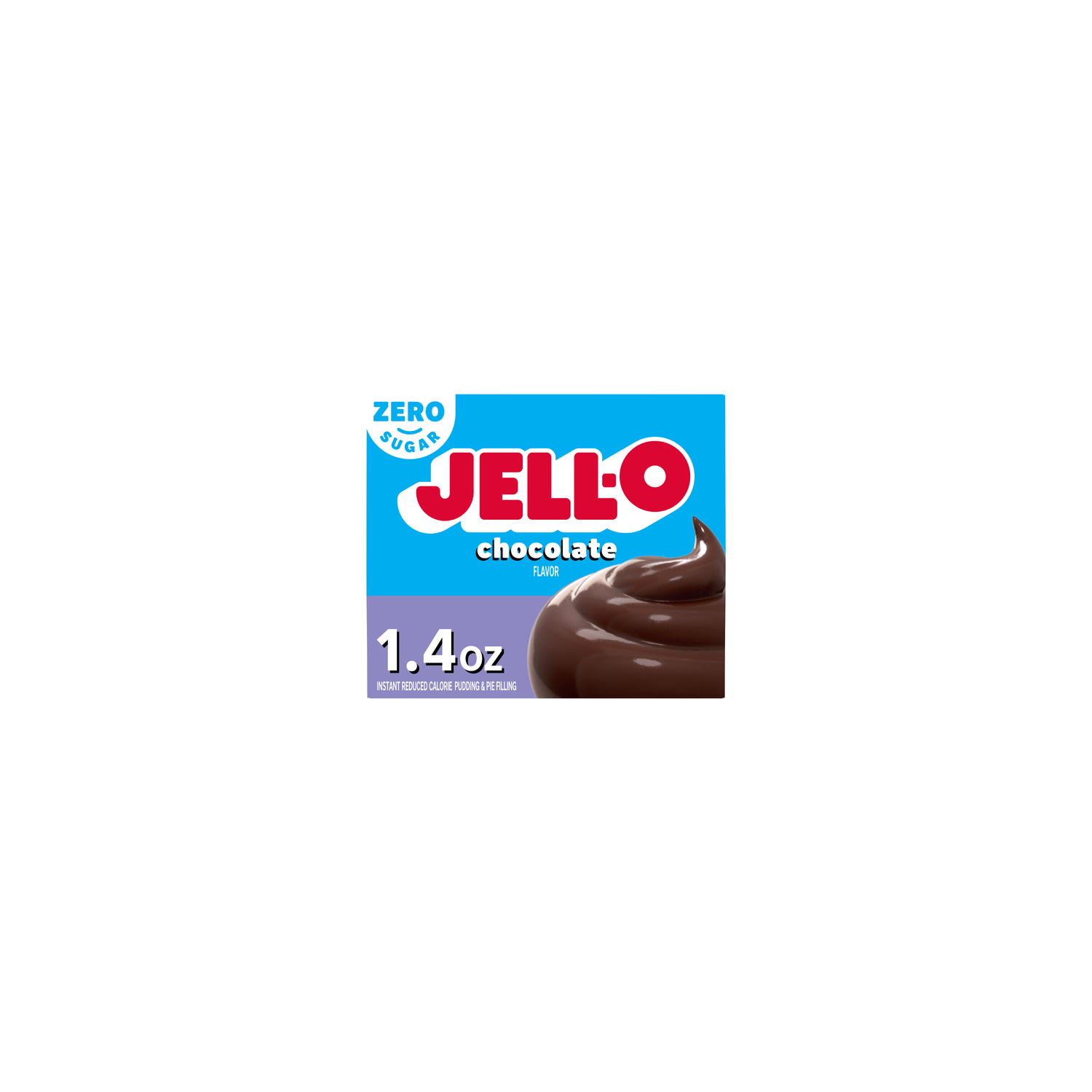 Jell-O Chocolate Flavor Reduced Calorie Instant Pudding & Pie Filling - 1.4 Ounce Image 1 of 4