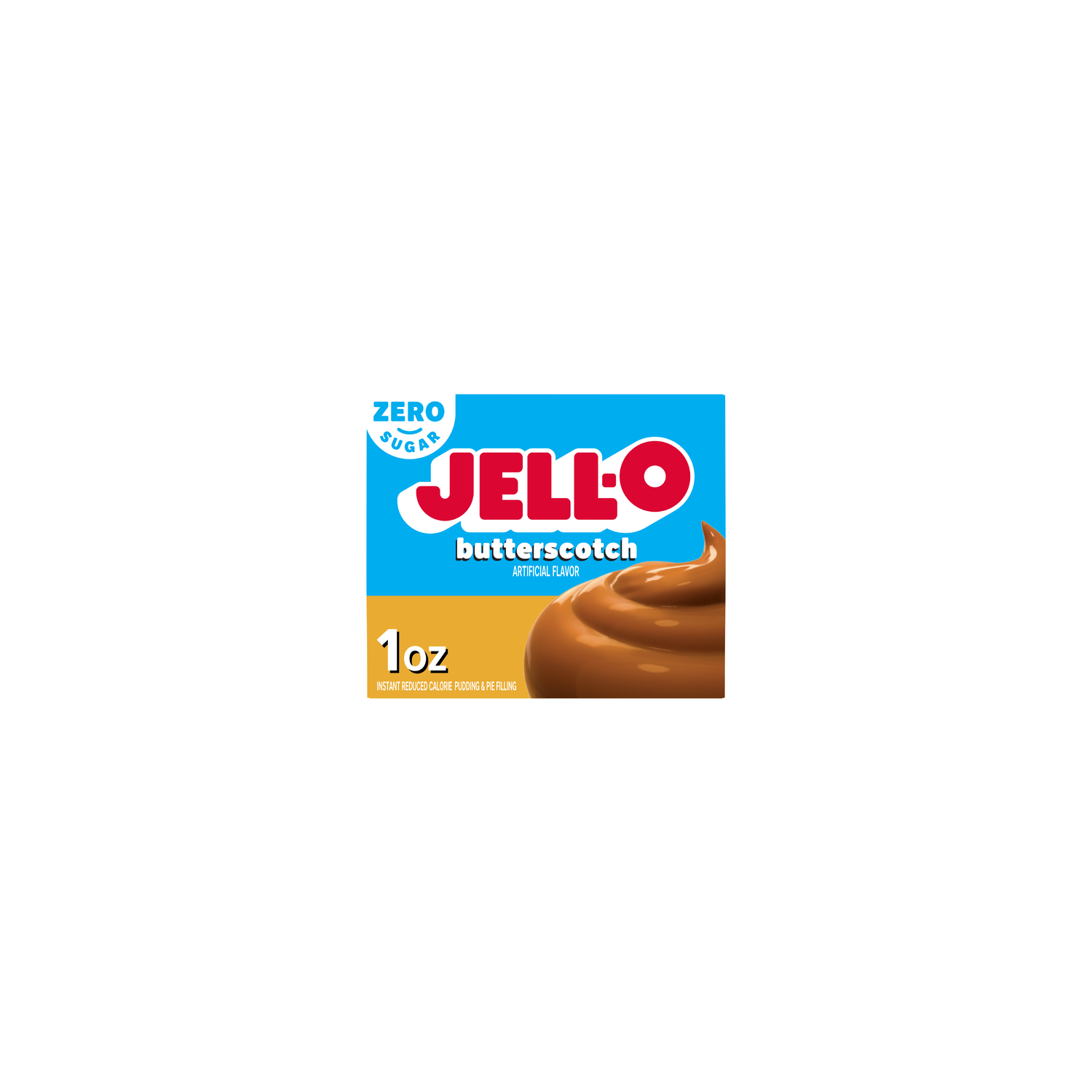 Jell-O Butterscotch Instant Reduced Calorie Pudding & Pie Filling - 1 Ounce Image 1 of 4