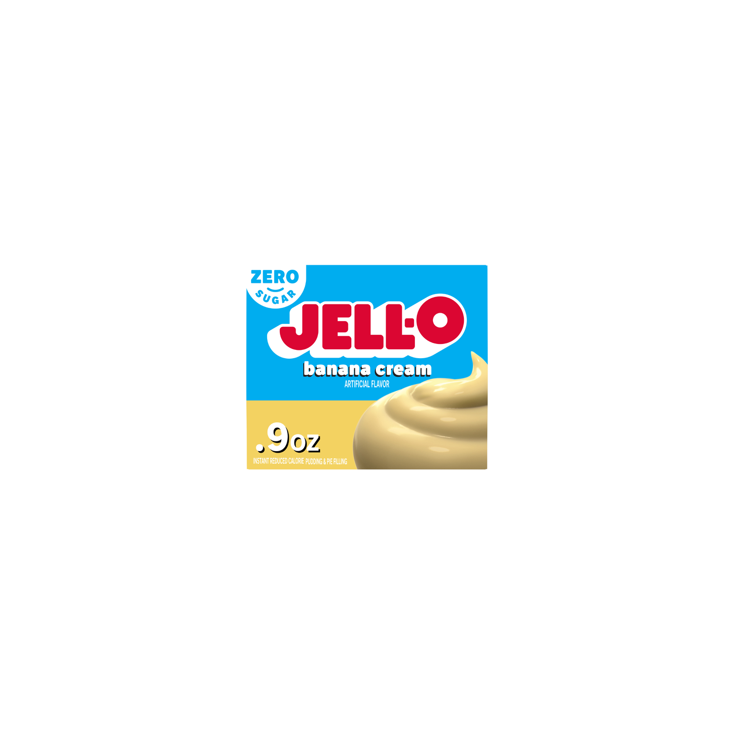 Jell-O Banana Cream Instant Reduced Calorie Sugar Free Pudding