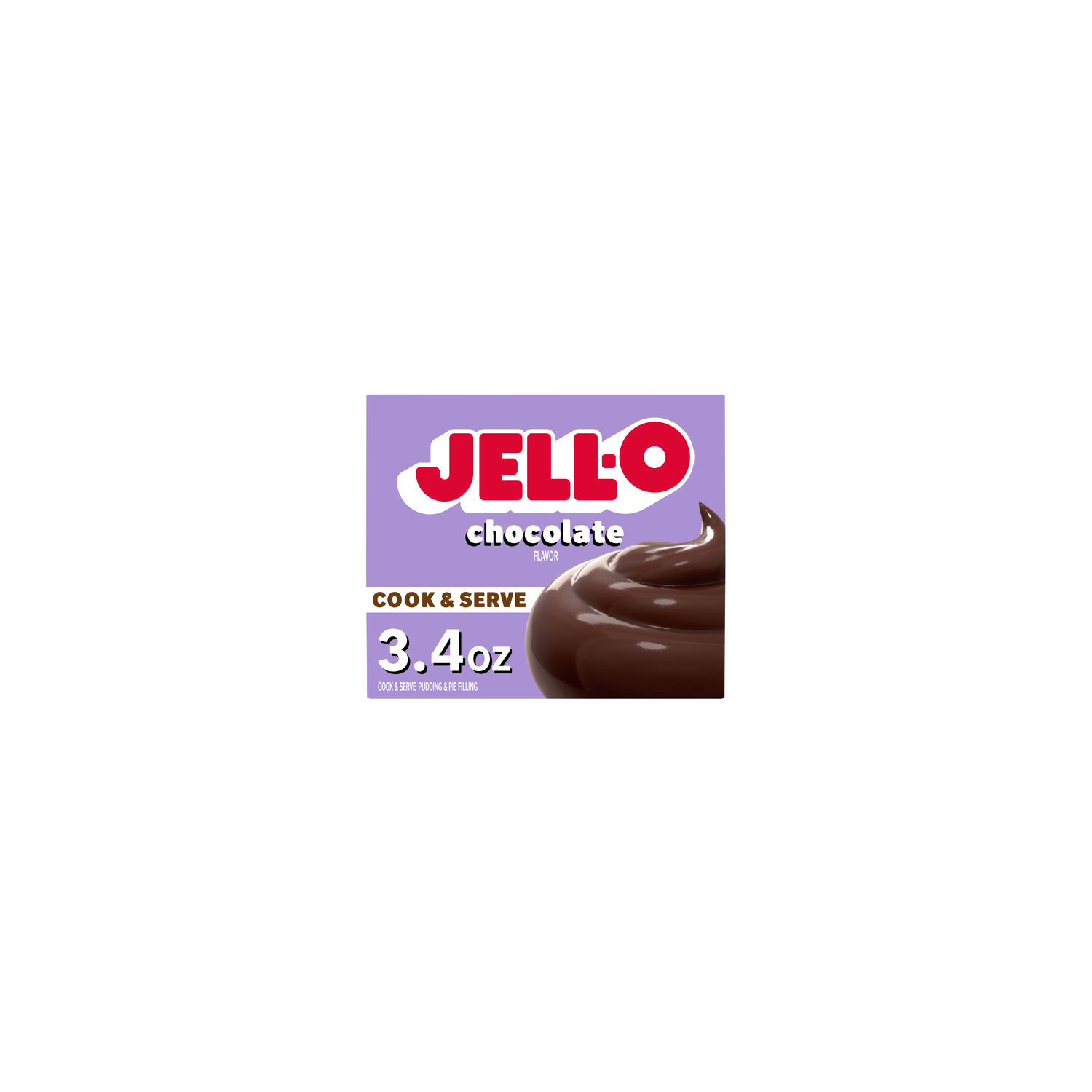 Jell-O Chocolate Cook & Serve Pudding & Pie Filling - 3.4 Ounce Image 1 of 4