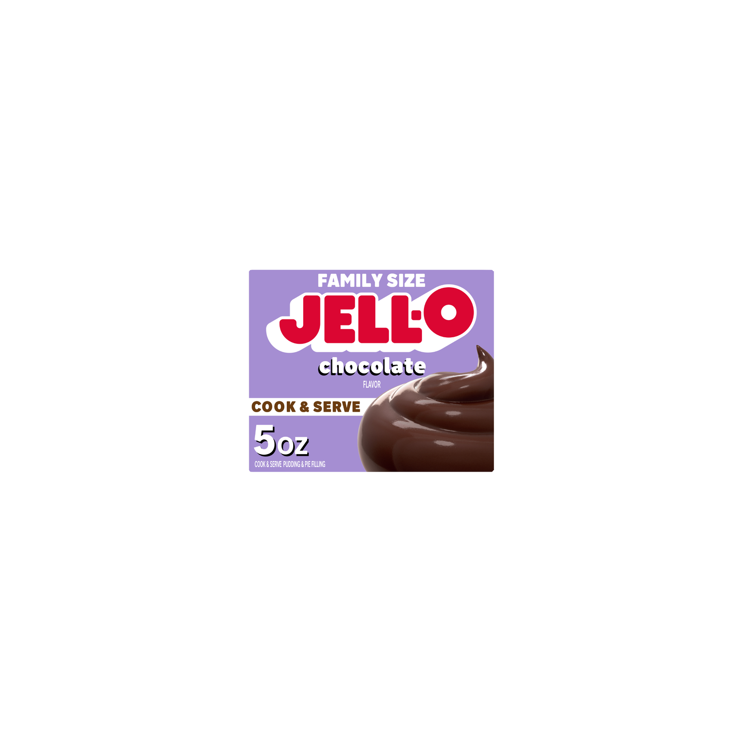 Jell-O Chocolate Flavor Pudding & Pie Filling - 5 Ounce Image 1 of 4