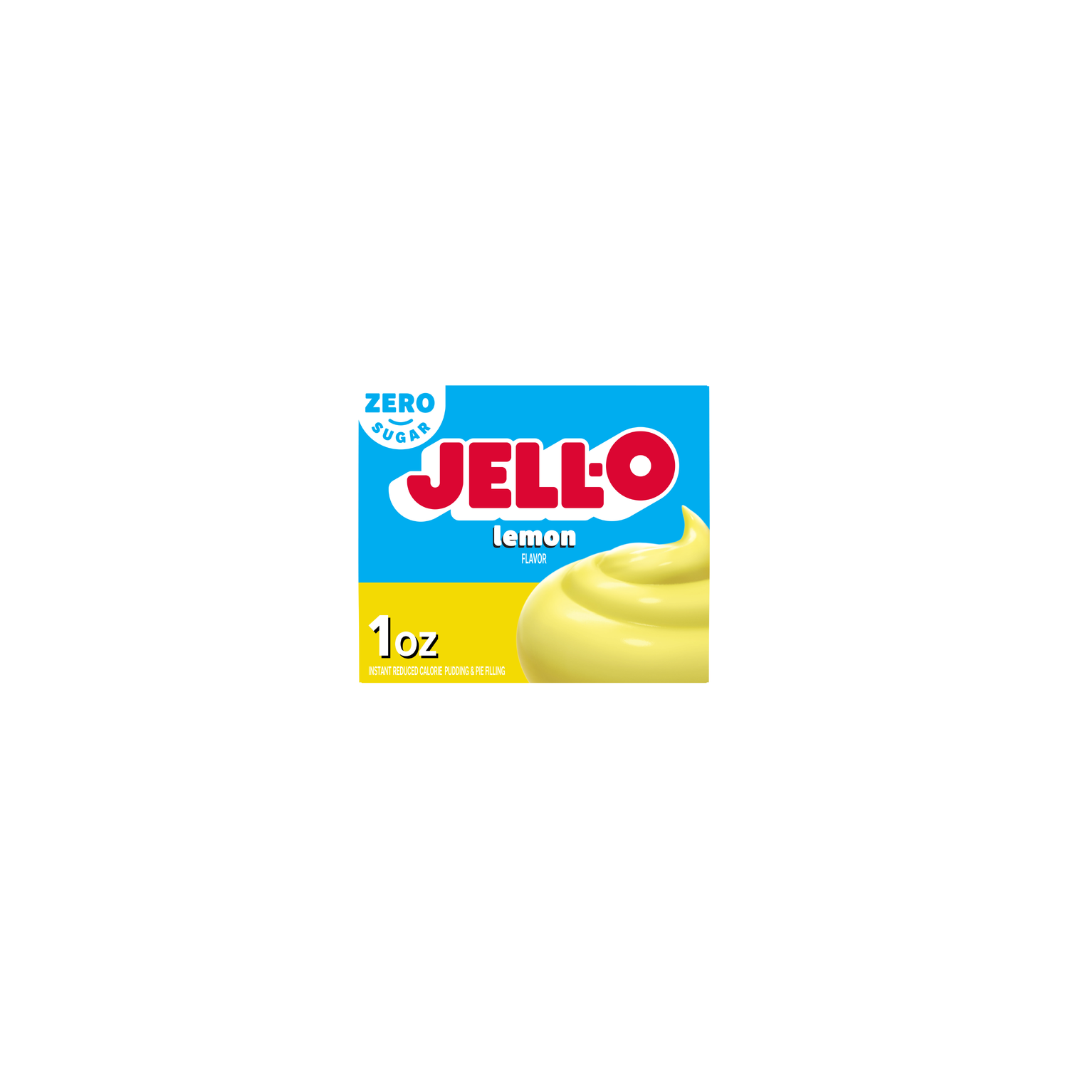 Jell-O Lemon Instant Reduced Calorie Sugar Free Pudding & Pie Filling - 1 Ounce Image 1 of 4