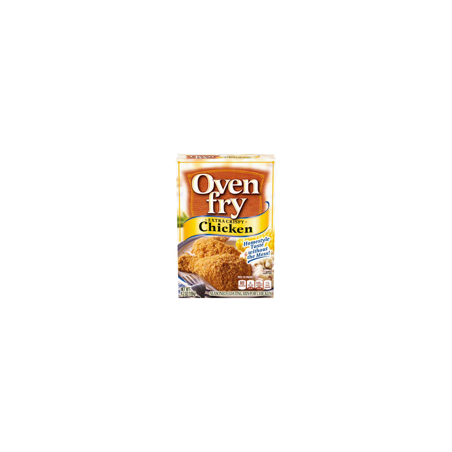 Oven Fry Extra Crispy Chicken Seasoned Coating Mix For - 4.2 Ounce Image 1 of 4