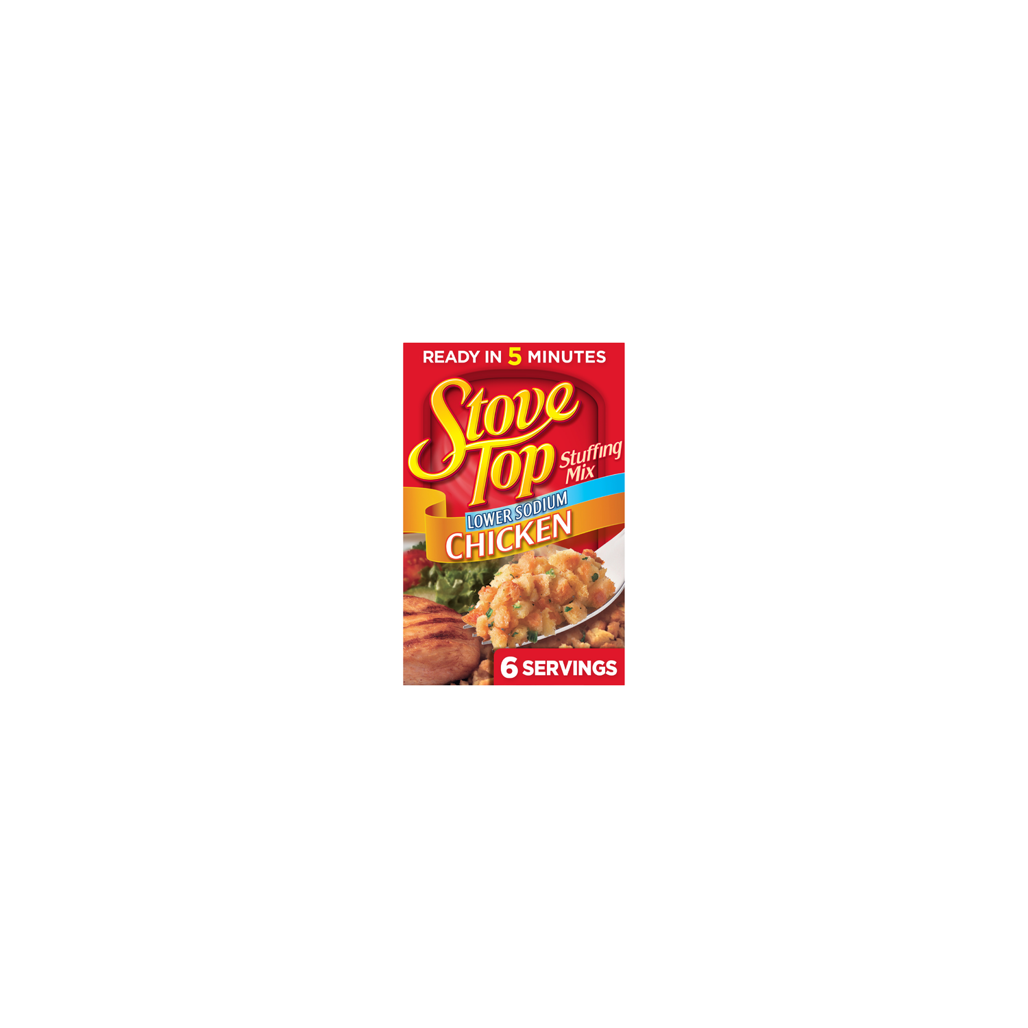 Stove Top Lower Sodium For Chicken Stuffing Mix - 6 Ounce Image 1 of 4
