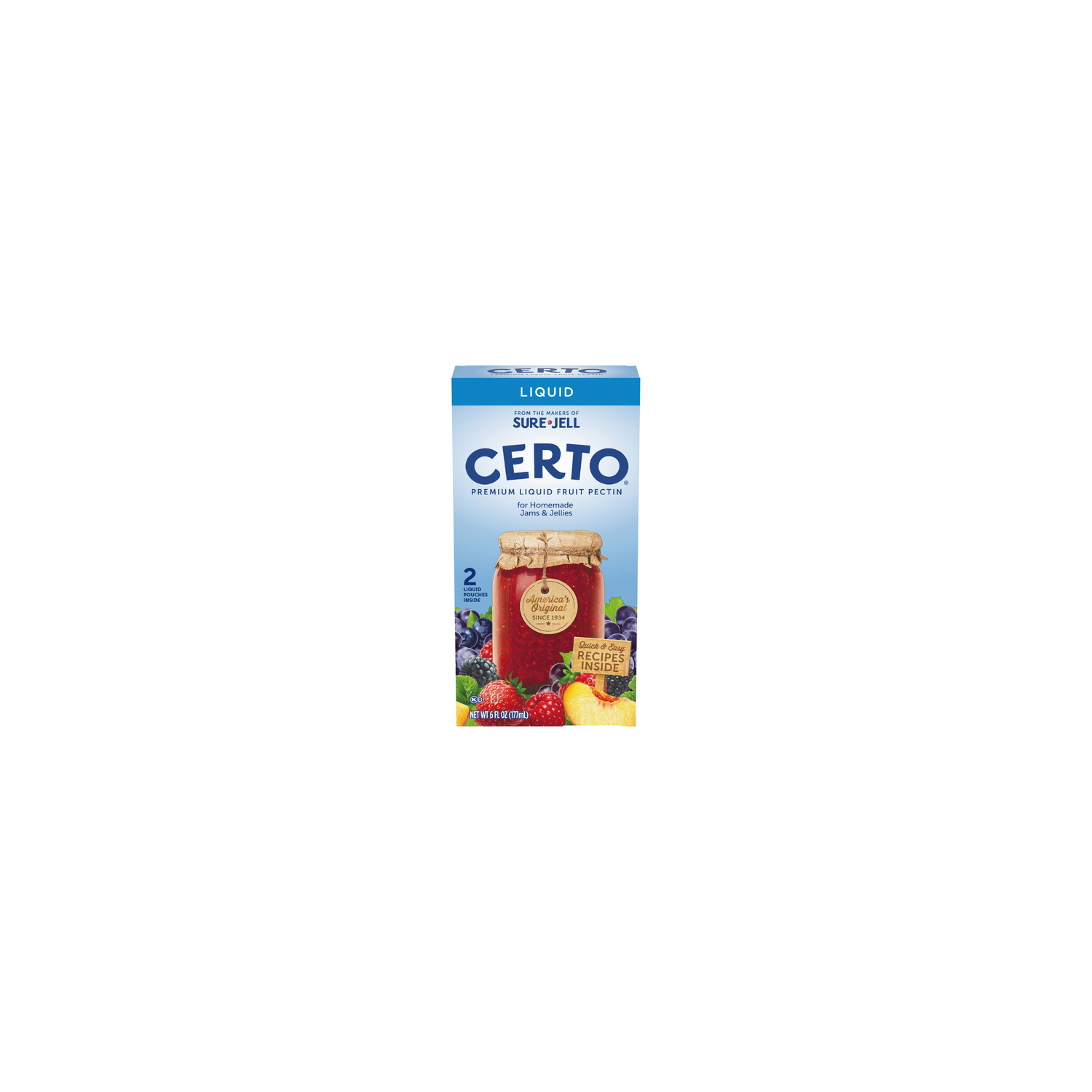 Certo Premium Liquid Fruit Pectin - 6 Fluid Ounce Image 1 of 3