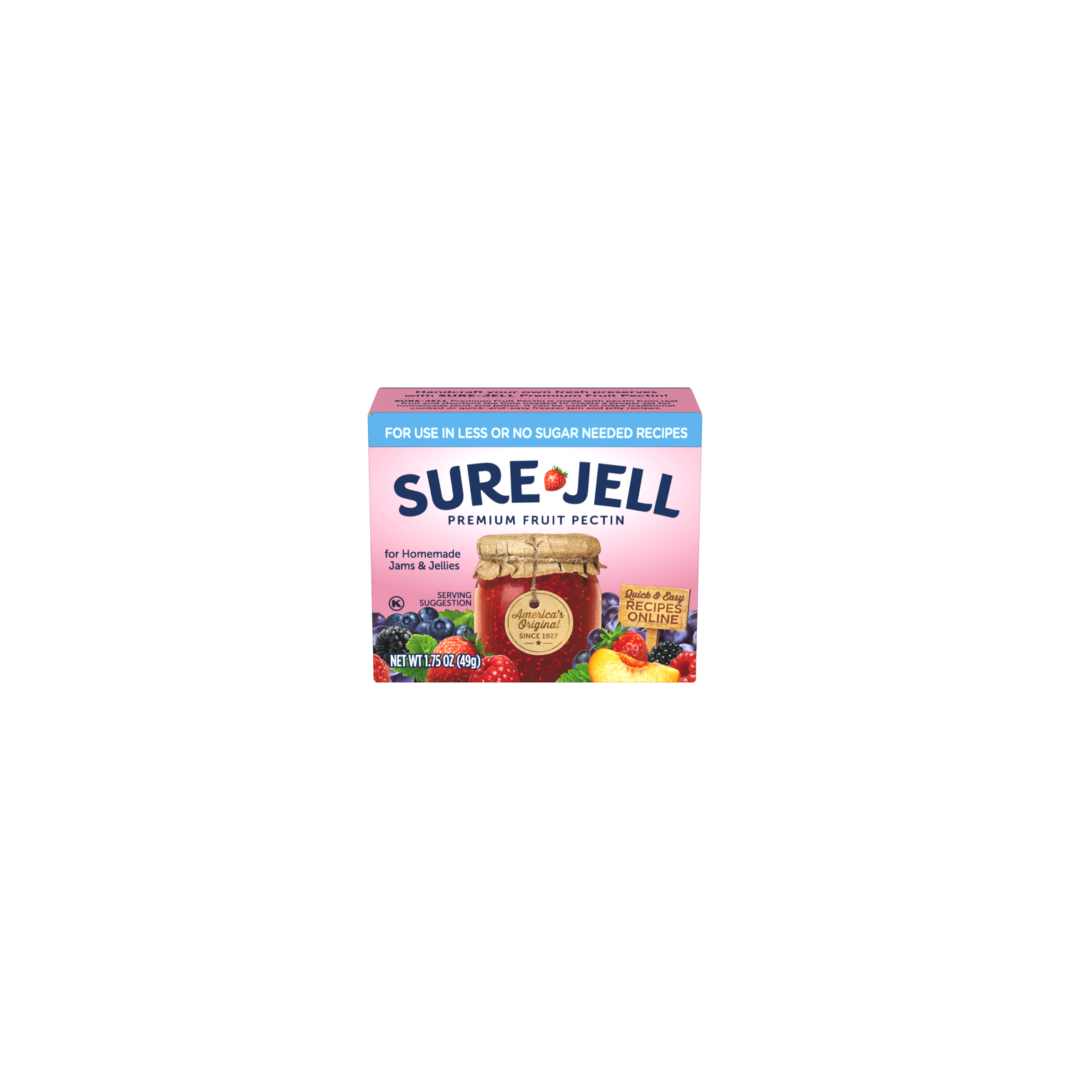Sure Jell Premium Fruit Pectin - 1.75 Ounce Image 1 of 3