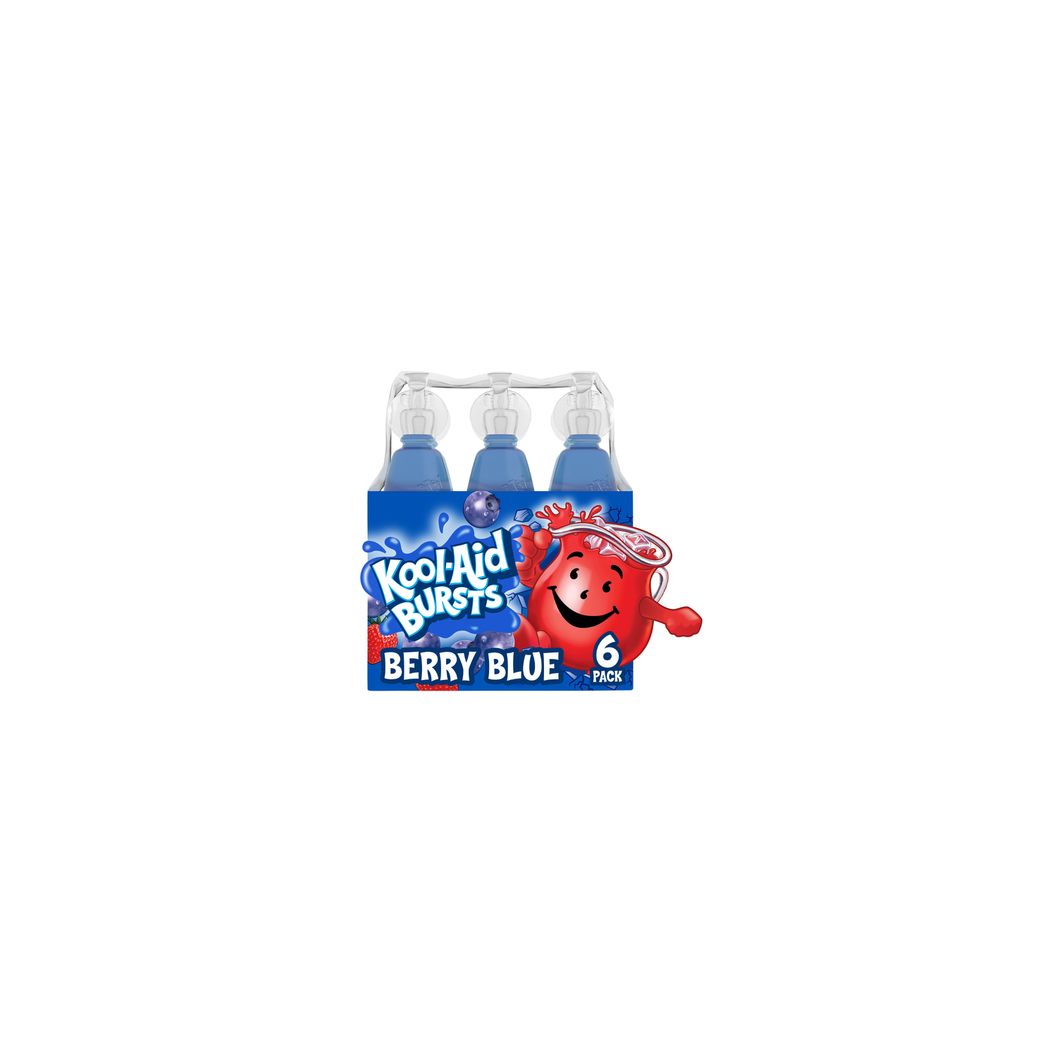 Kool-Aid Bursts Berry Blue Soft Drink - 40.5 Fluid Ounce Image 1 of 4
