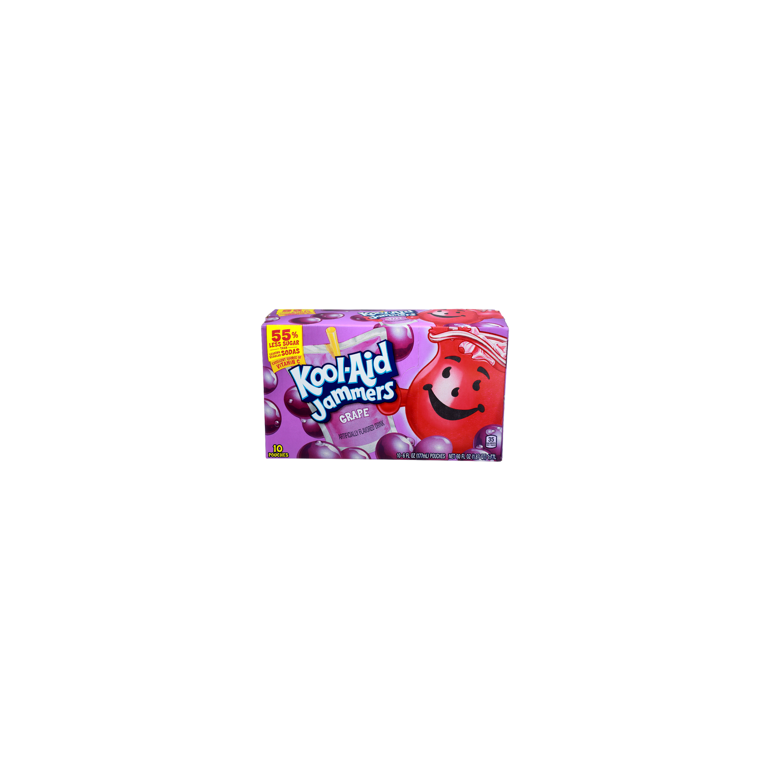 Kool-Aid Jammers Grape Drink - 6 Fluid Ounce - 10 Count Image 1 of 4