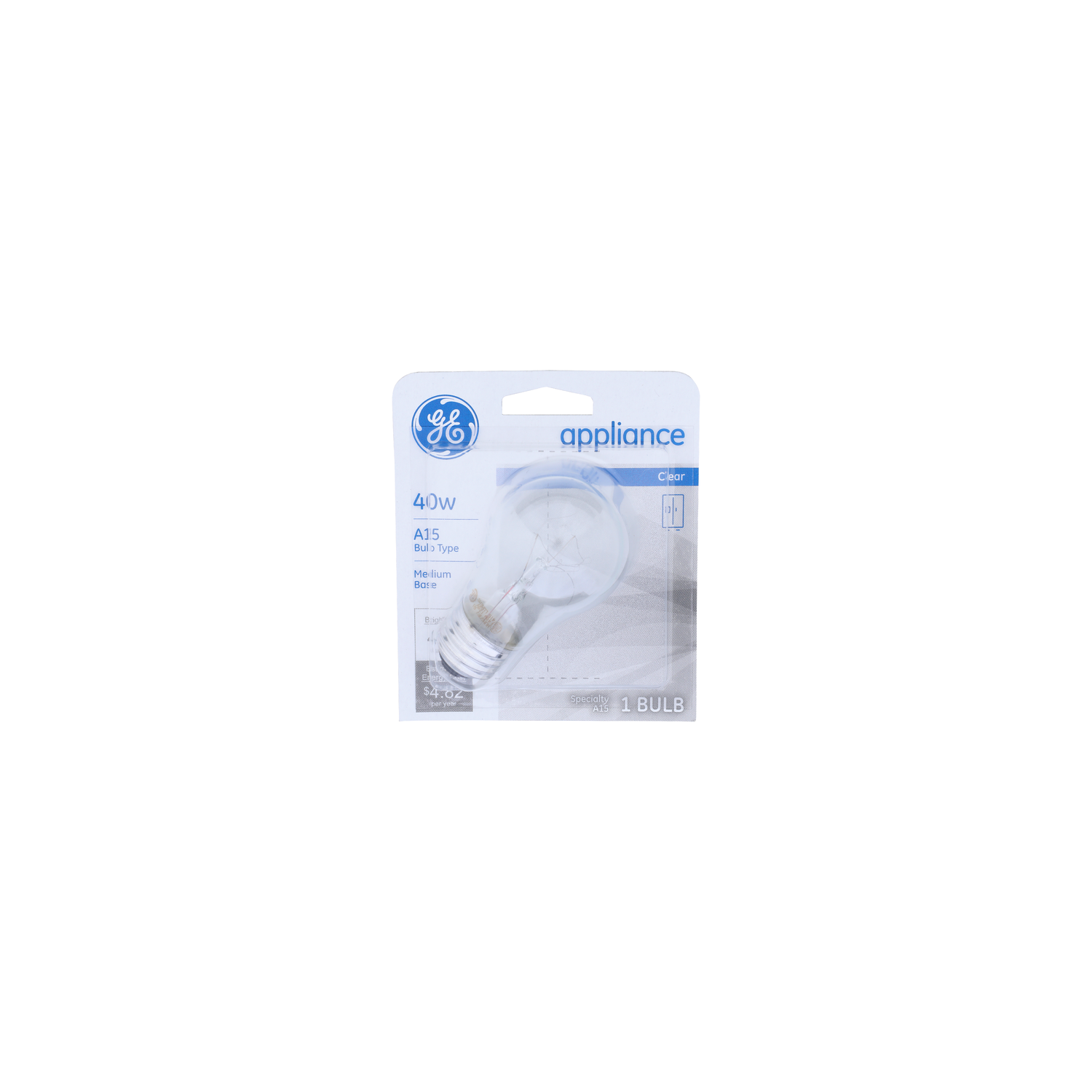 Ge Specialty A15 Appliance Clear Bulb - 1 Count Image 1 of 2