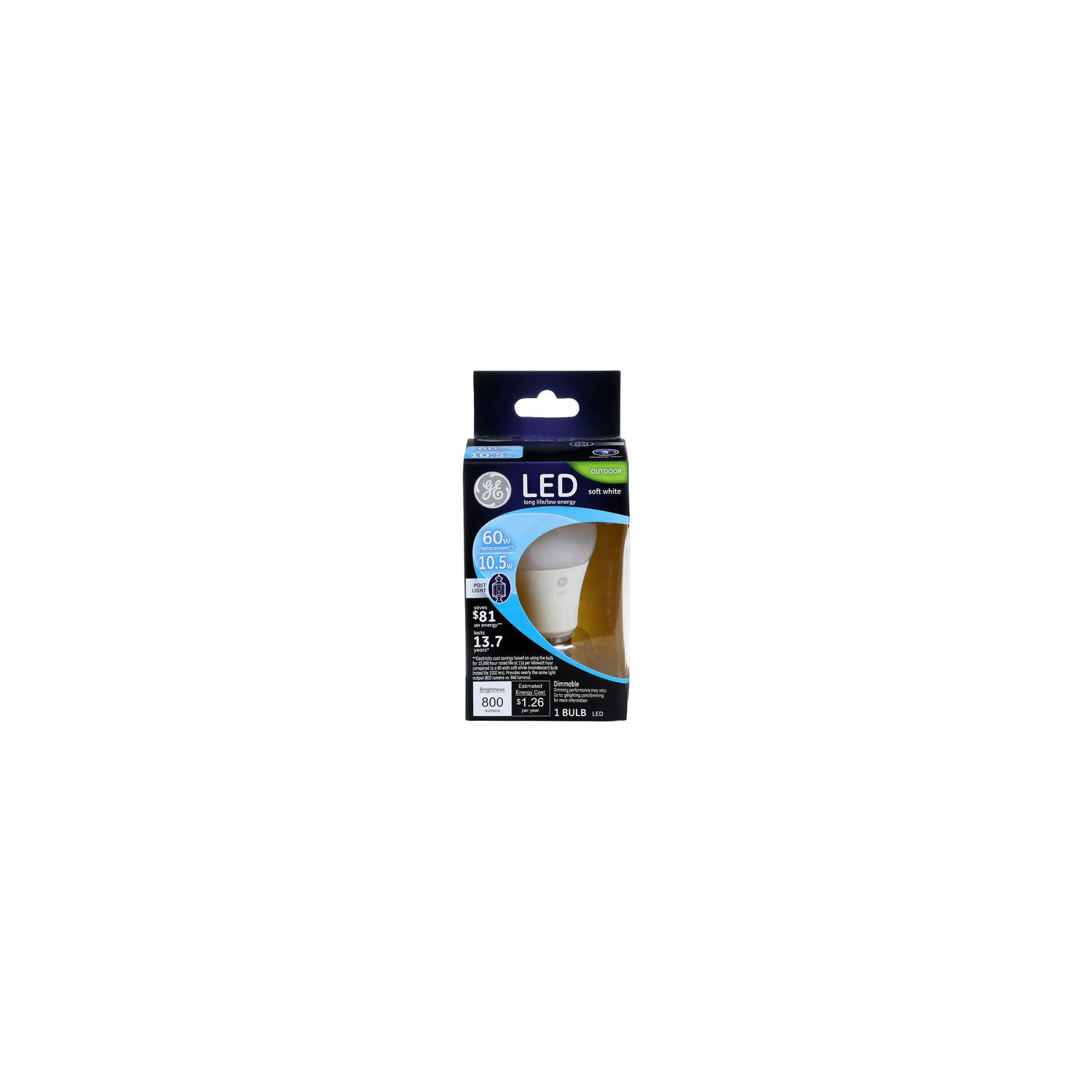 Ge Soft White Led - 1 Count Image 1 of 2