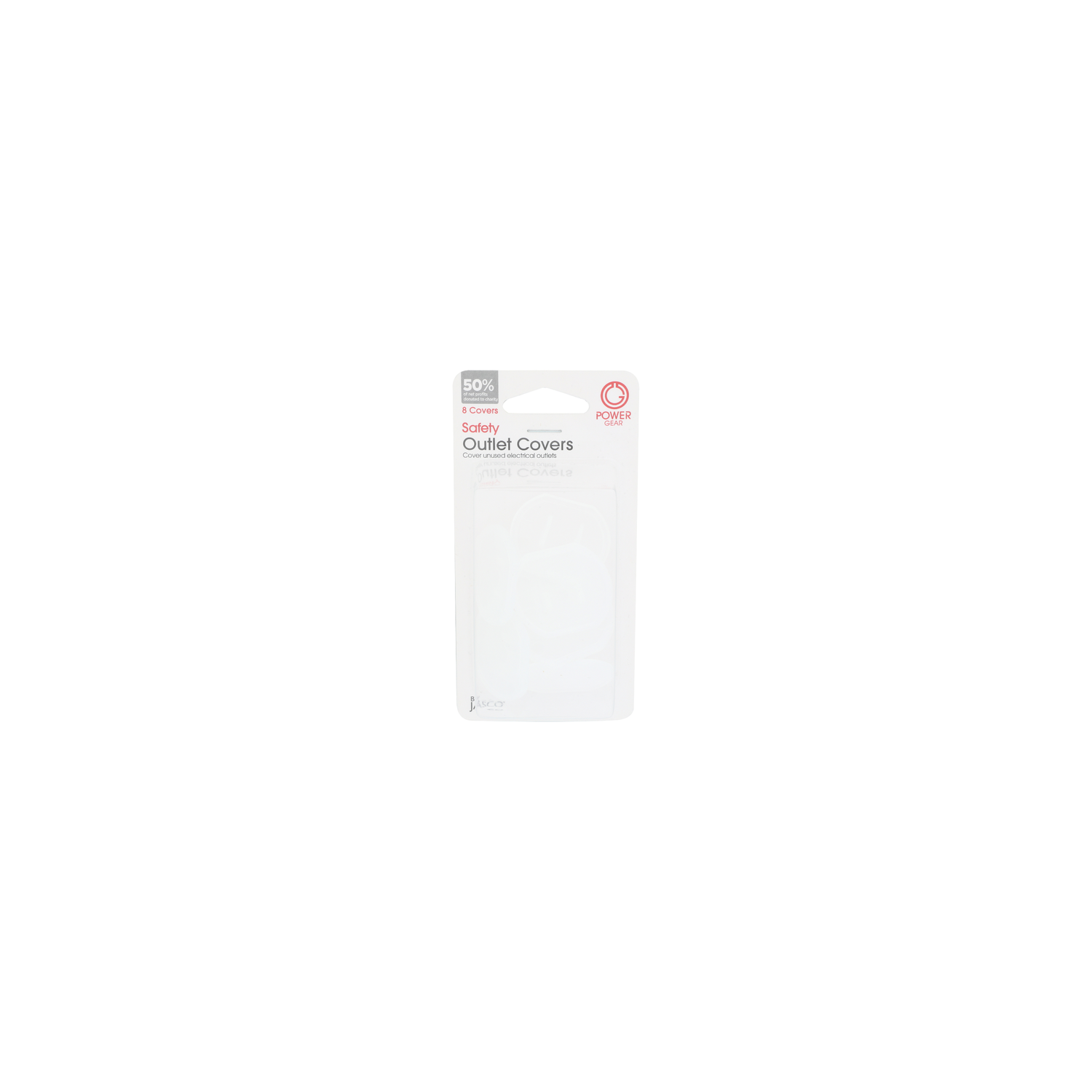 Power Gear Safety Outlet Covers - 8 Count Image 1 of 2