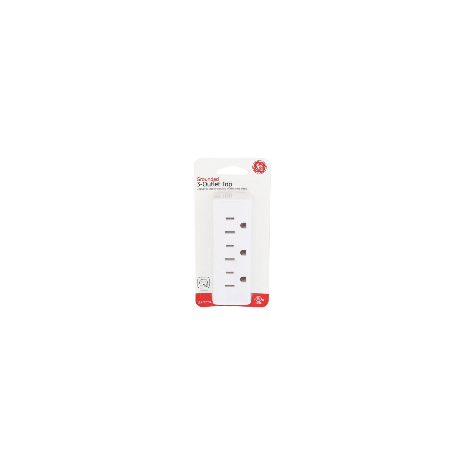 Ge Grounded 3-Outlet Tap - 1 Each Image 1 of 2