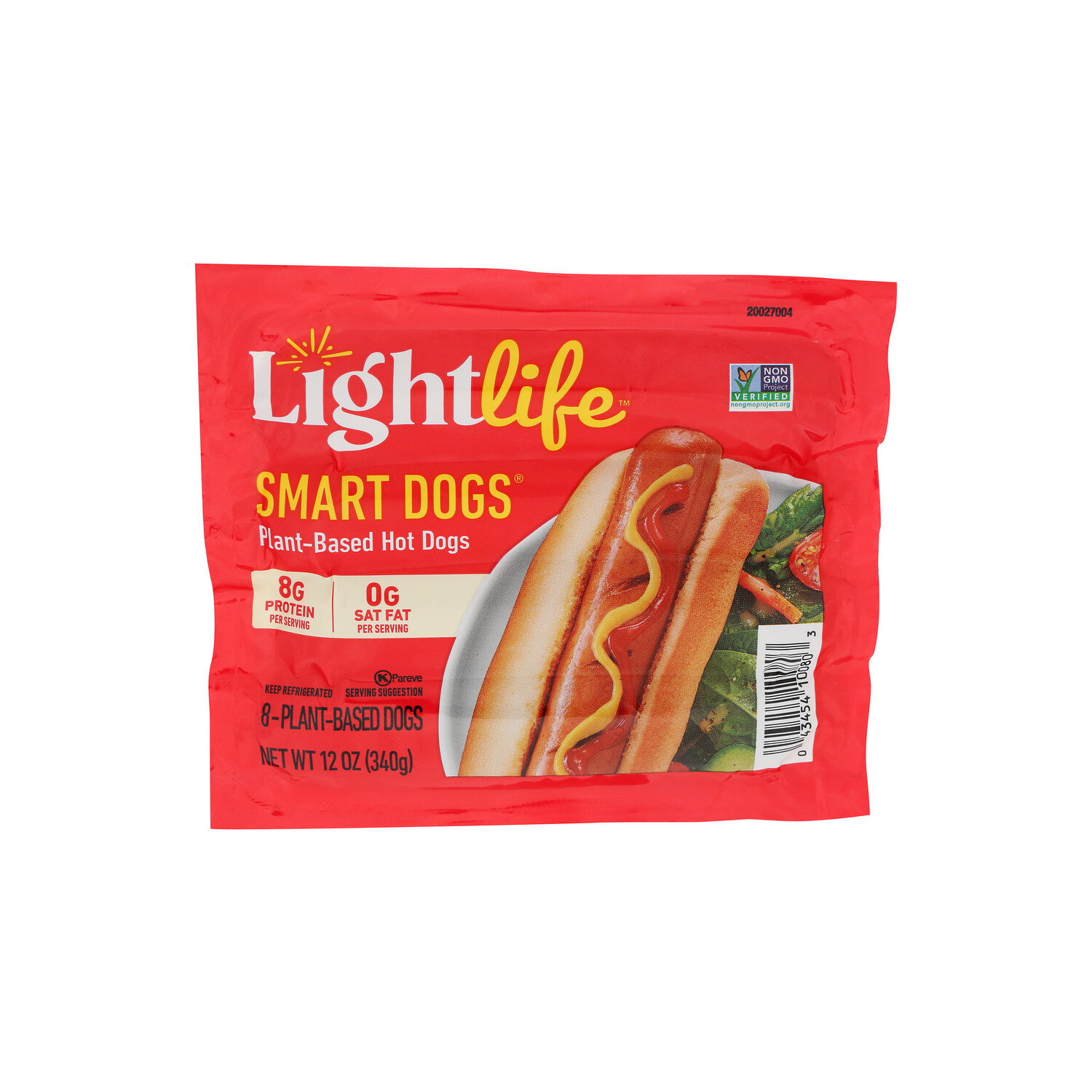 Lightlife Plant Based Smart Dogs - 1.5 Ounce - 8 Count Image 1 of 4