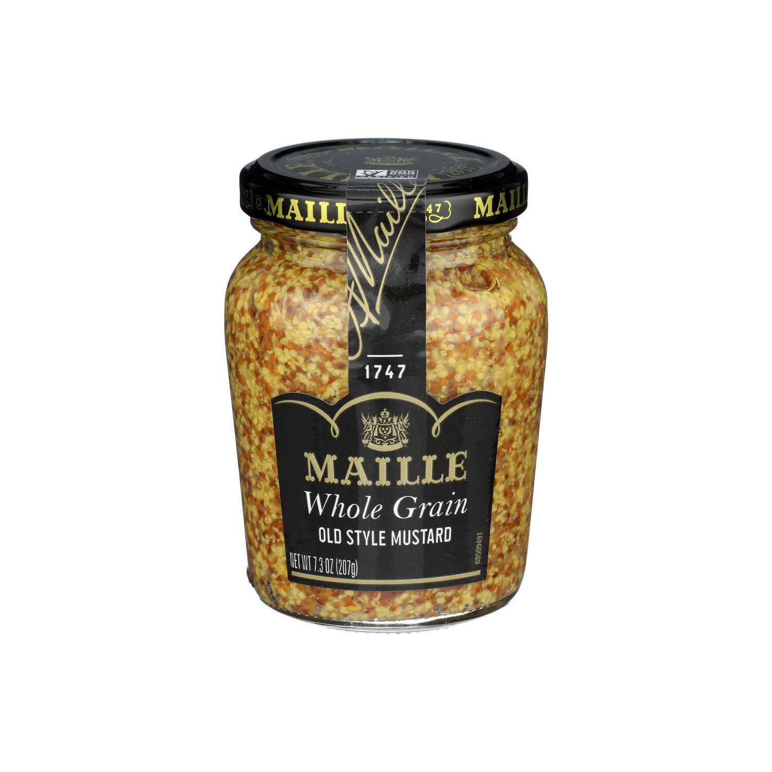 Maille Old Grain Style Mustard Whole - 7.3 Ounce Image 1 of 4