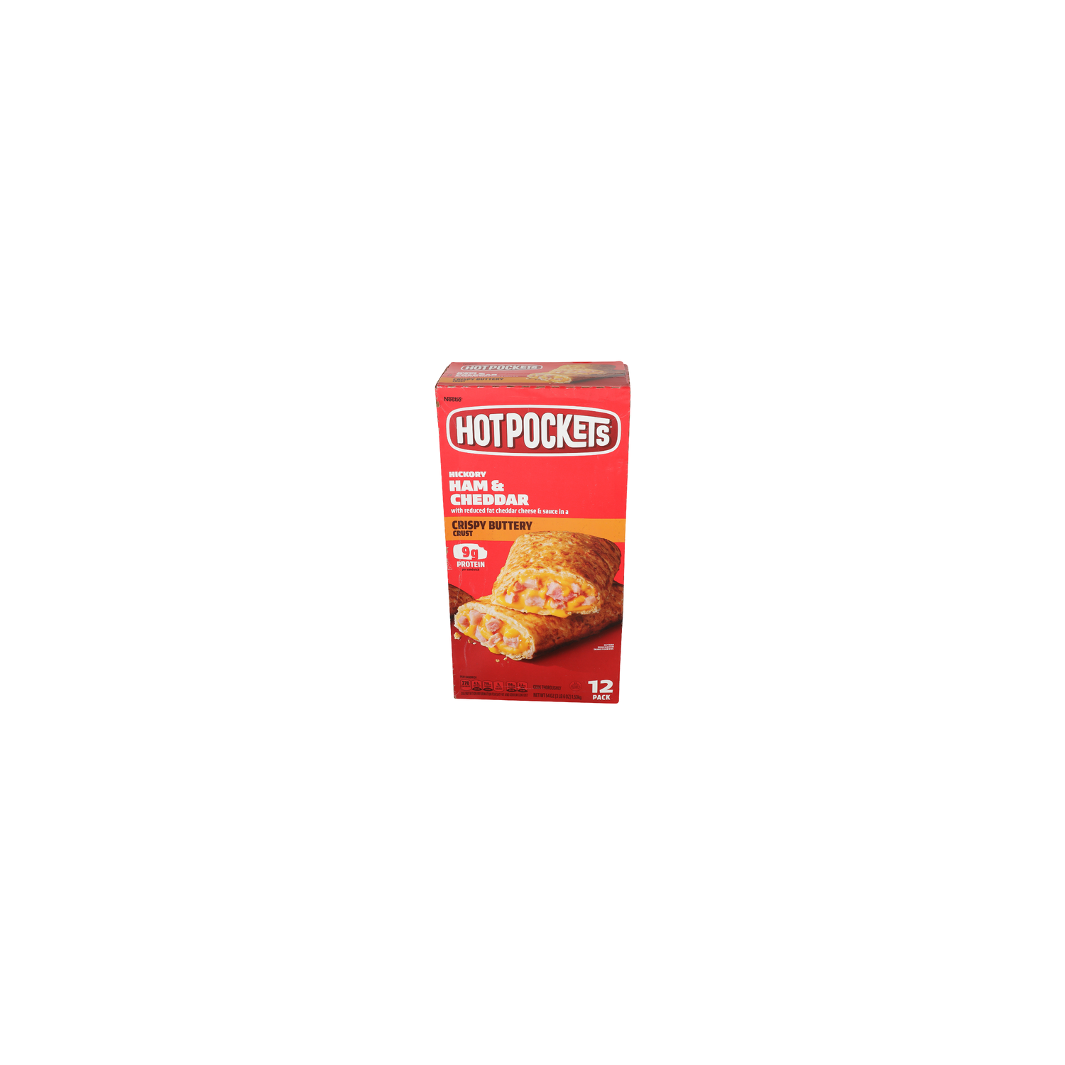 Nestle Crispy Buttery Crust Hickory Ham & Cheddar - 4.5 Ounce - 12 Count Image 1 of 2