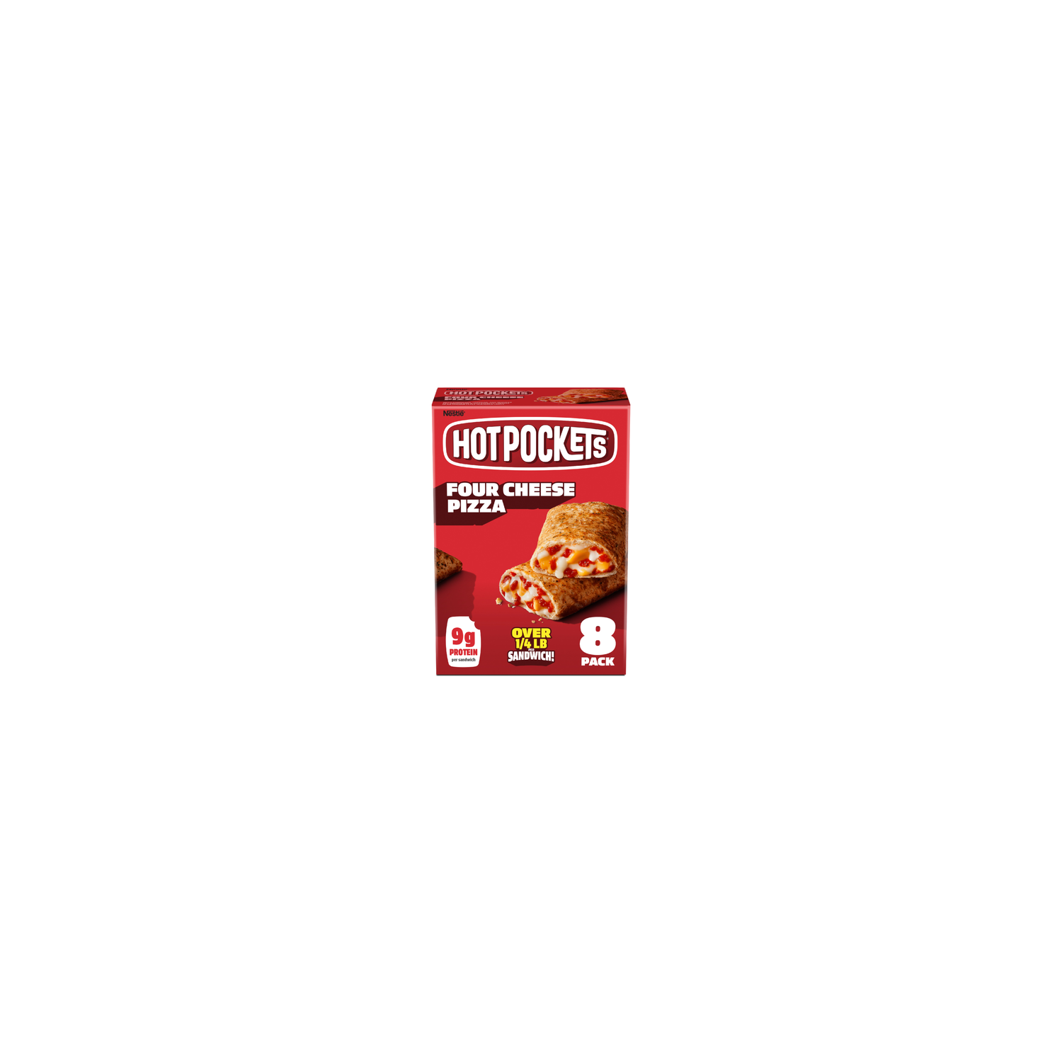Hot Pockets Four Cheese Pizza Italian Style Seasoned Crust - 34 Ounce Image 1 of 4
