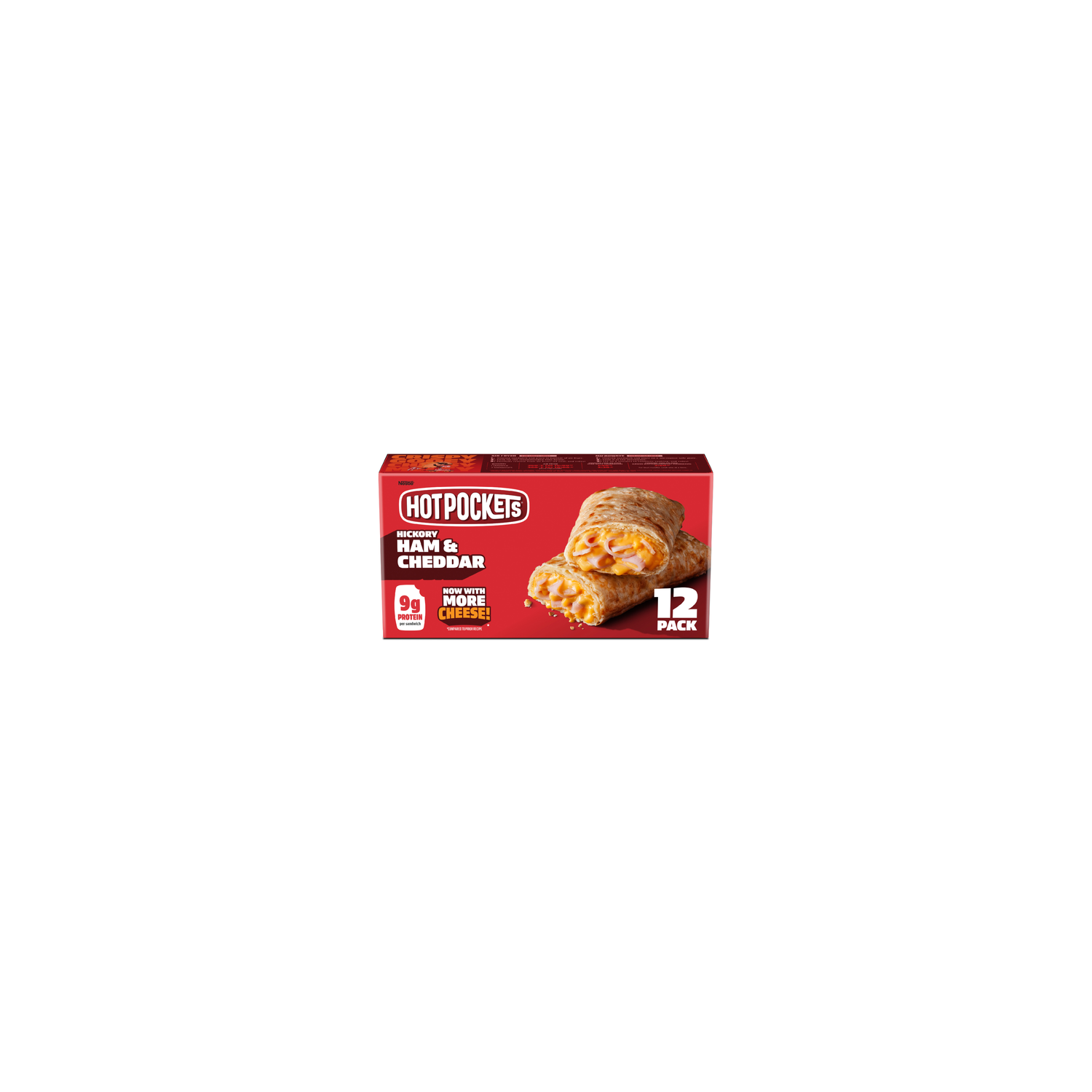 Hot Pockets Hickory Ham & Cheddar Croissant Crust - 54 Ounce Image 1 of 4