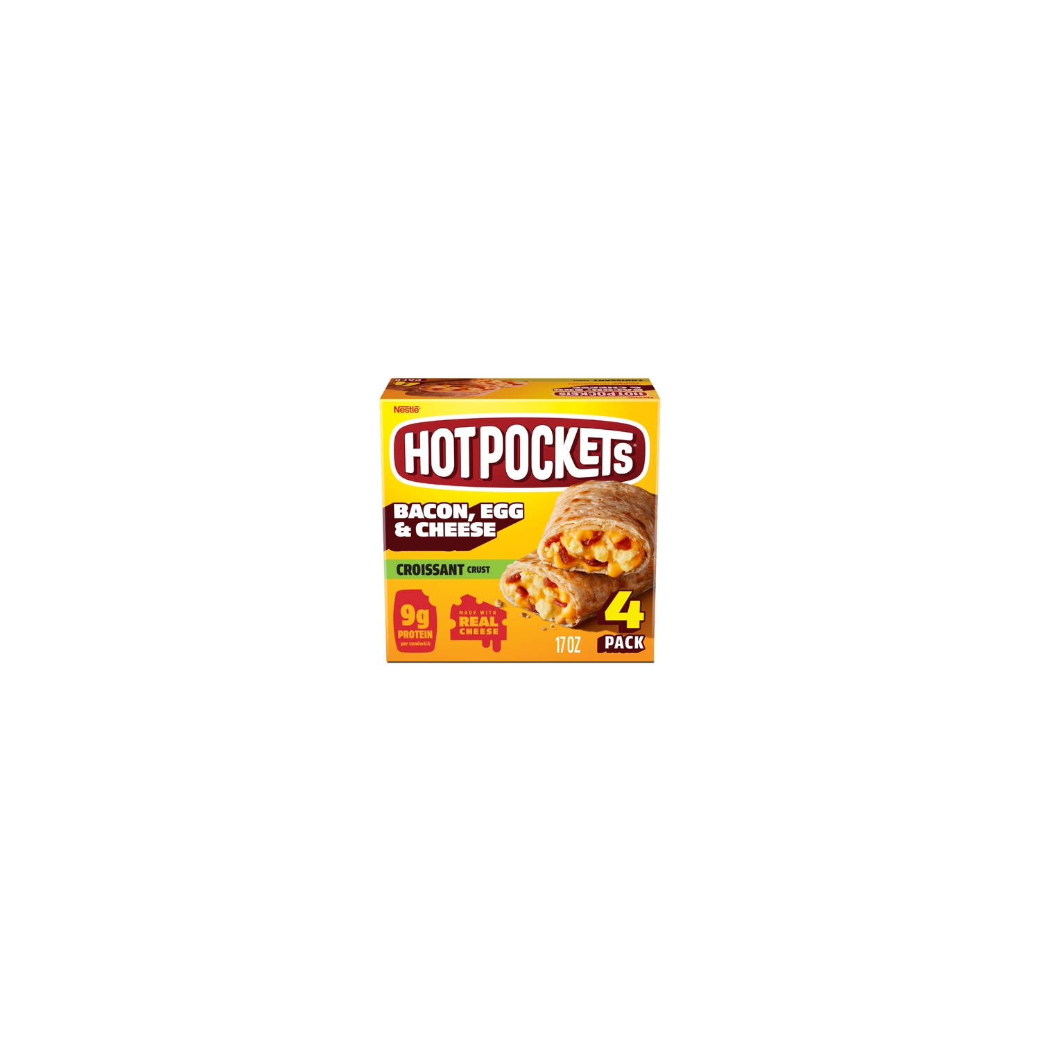 Hot Pockets Bacon Egg & Cheese Croissant Crust - 17 Ounce Image 1 of 4