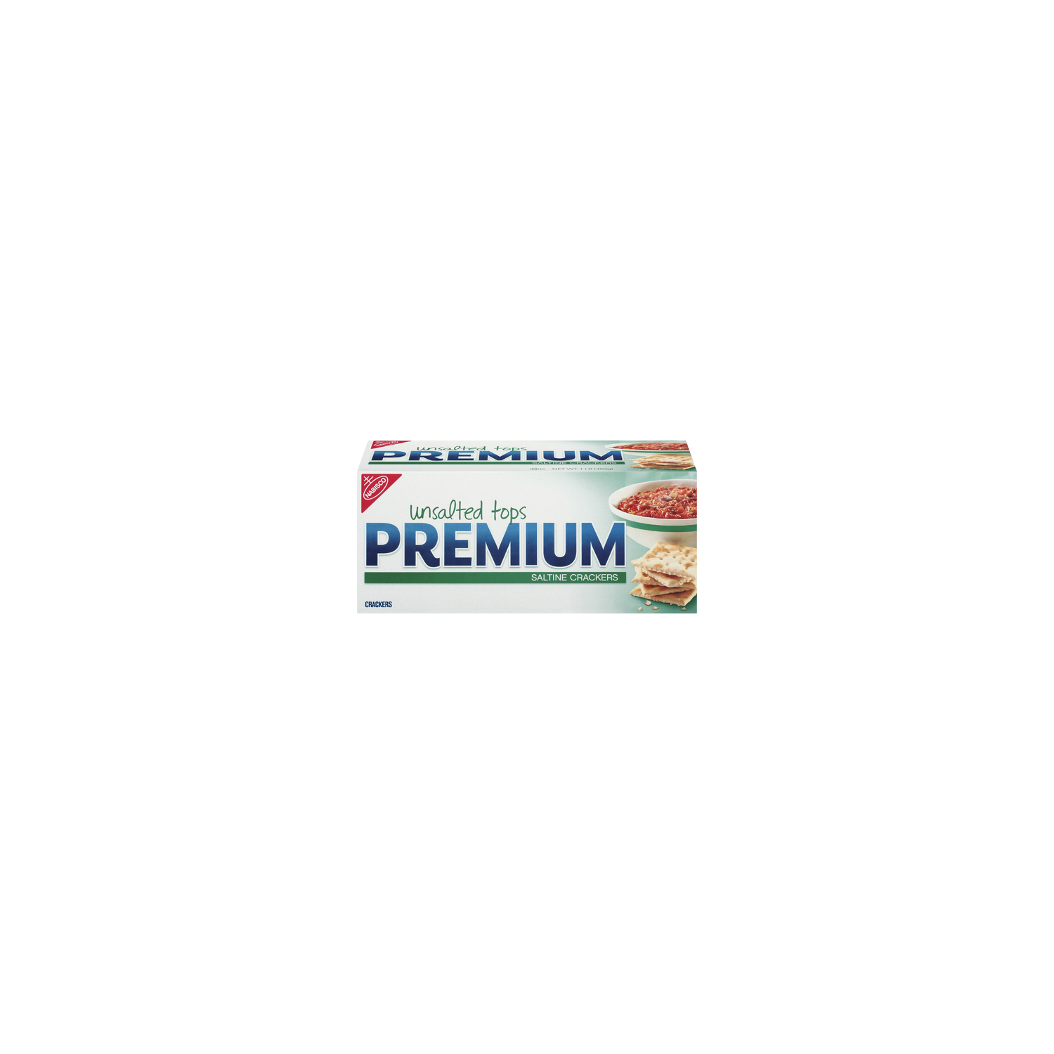 Nabisco PREMIUM Original Unsalted Tops Premium Saltine Crackers - 1 Pound Image 1 of 4