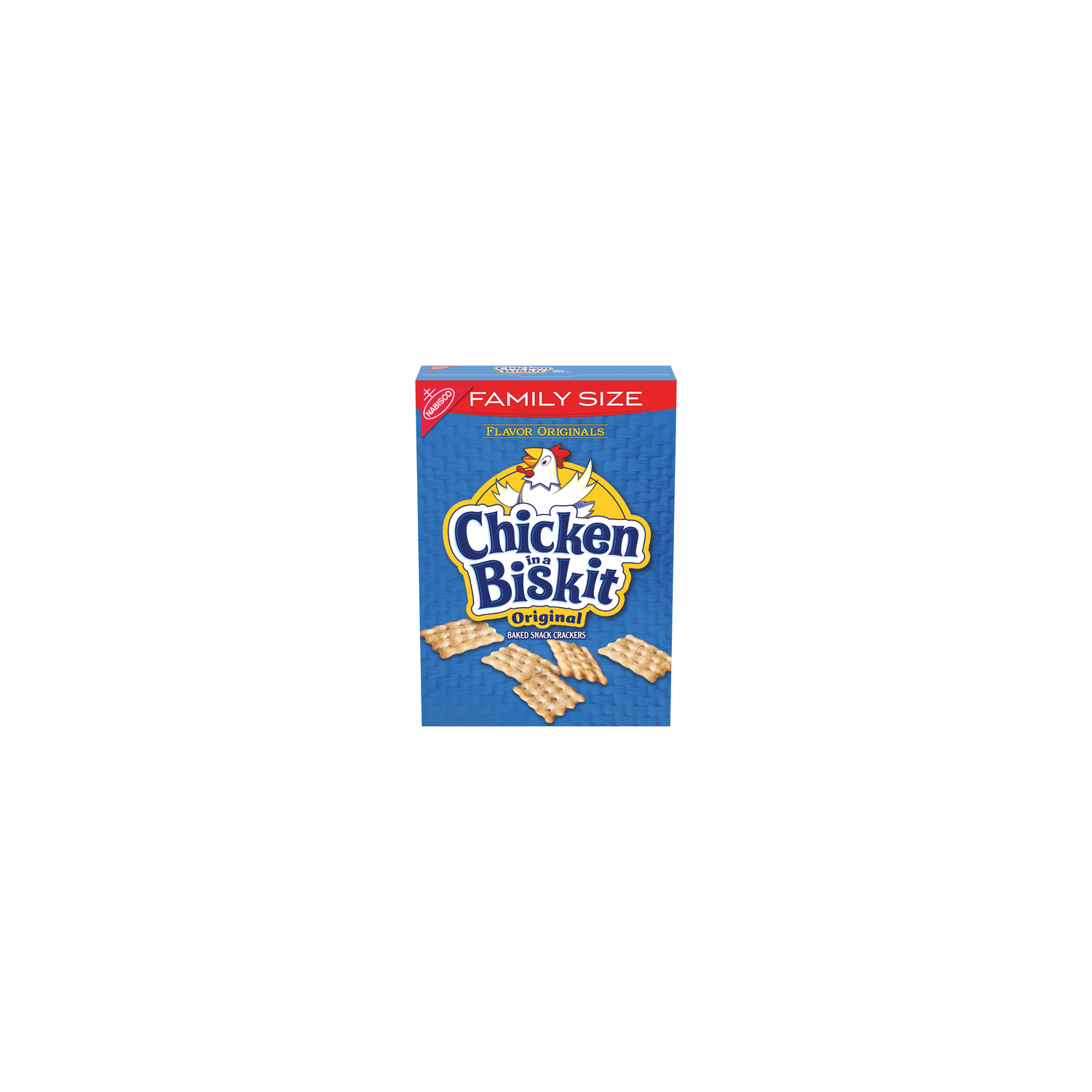 Nabisco Chicken In A Biskit CHICKEN IN A BISKIT Flavor Originals Baked Snack Crackers - 12 Ounce Image 1 of 4