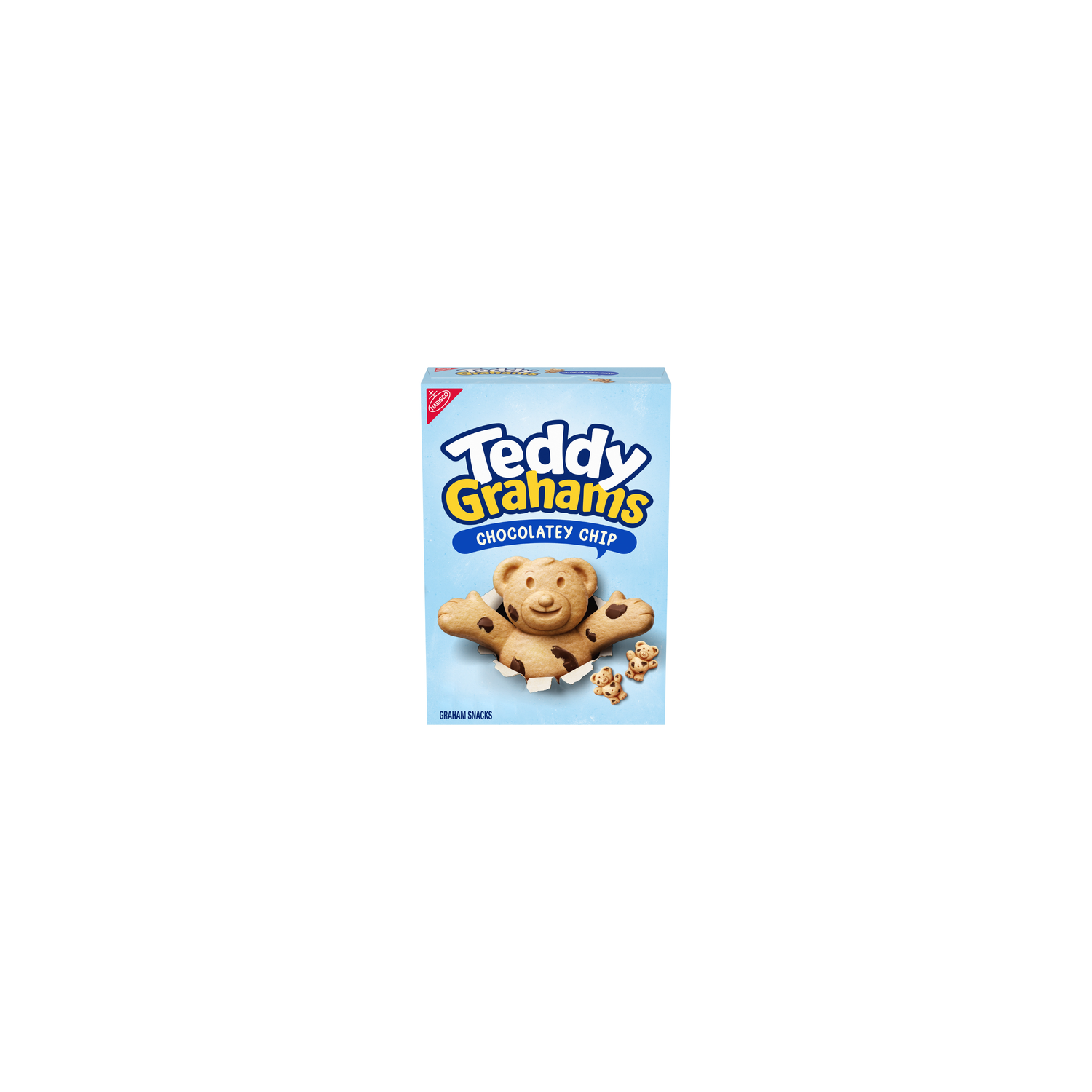 Nabisco Teddy Grahams TEDDY GRAHAMS Chocolatey Chip Graham Snacks - 10 Ounce Image 1 of 4