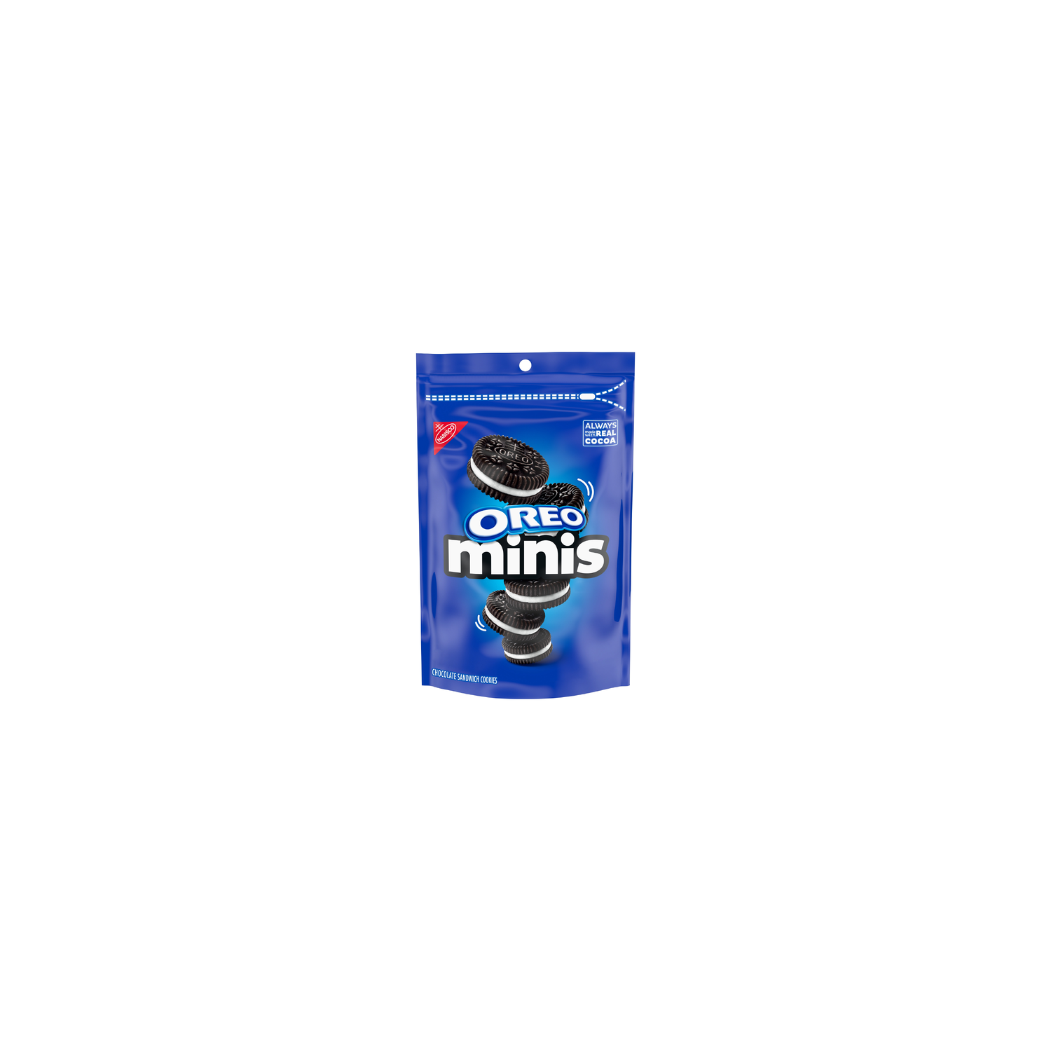 Oreo Minis Chocolate Chocolate Sandwich Cookies - 8 Ounce Image 1 of 3