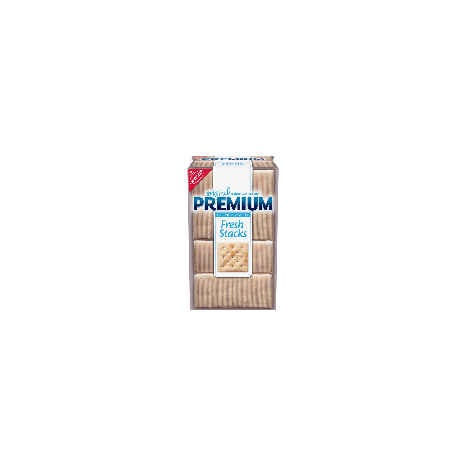 Nabisco PREMIUM Original Topped With Sea Salt Premium Fresh Stacks - 13.6 Ounce Image 1 of 4