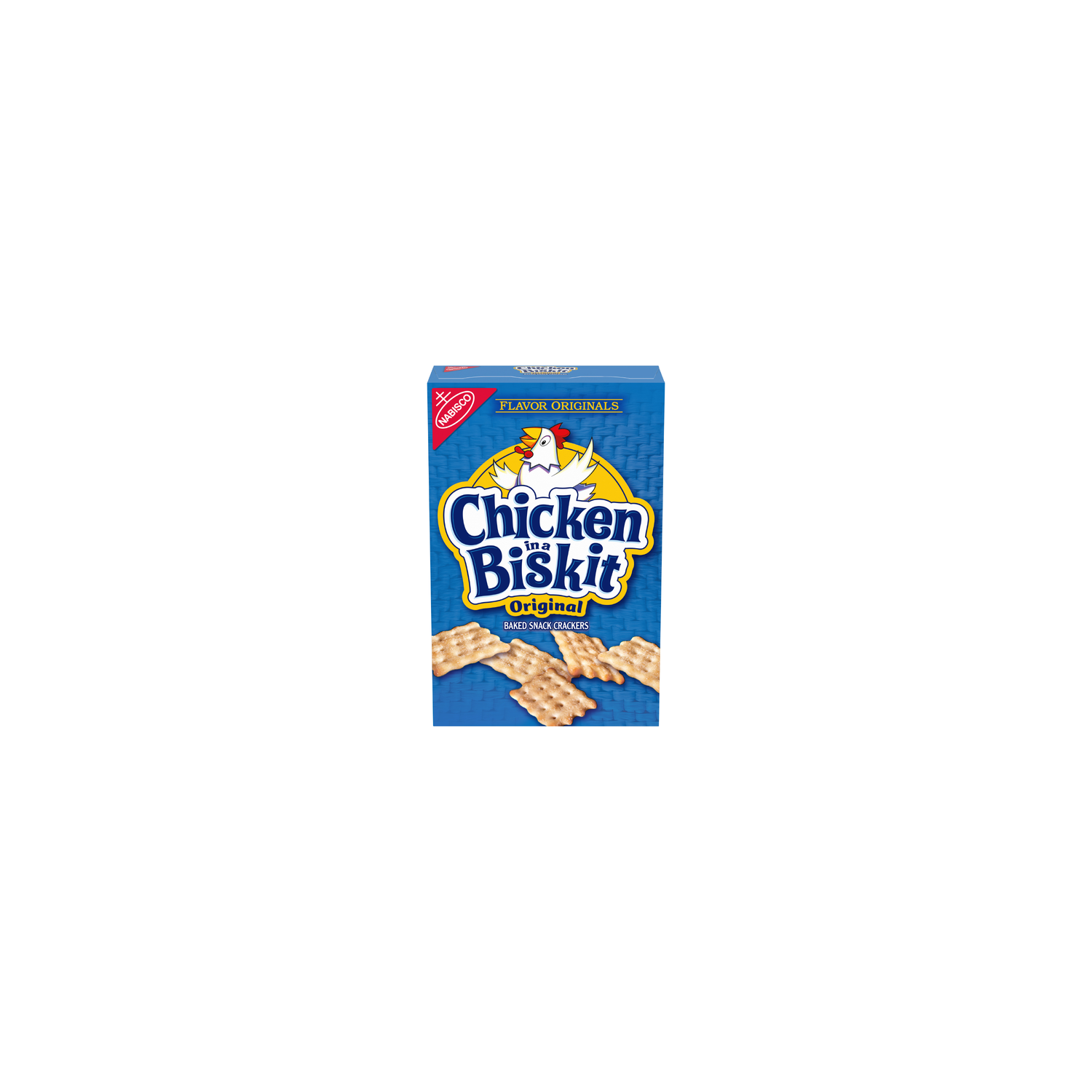 Nabisco Chicken In A Biskit CHICKEN IN A BISKIT Original Baked Snack Crackers - 7.5 Ounce Image 1 of 4