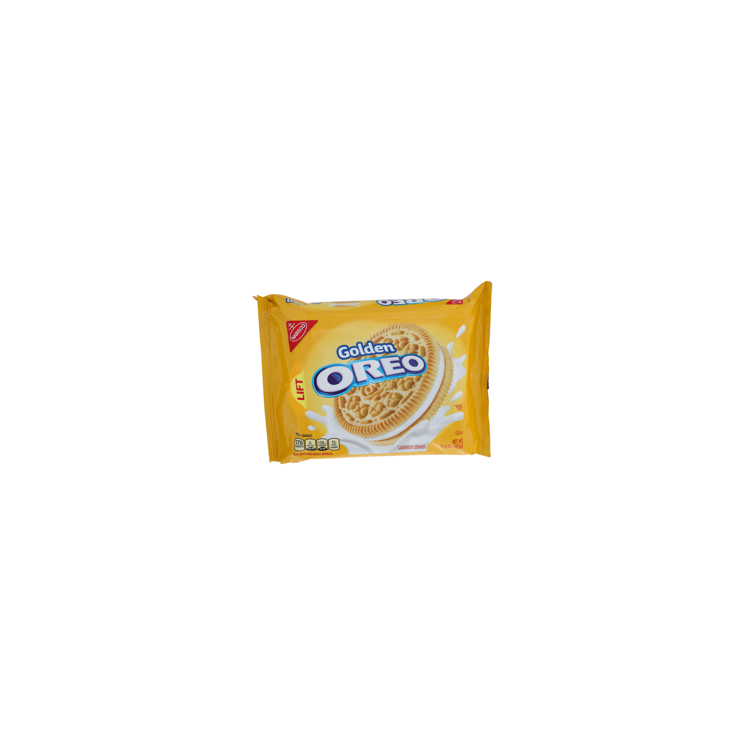Nabisco Oreo Golden Sandwich Cookies - 14.3 Ounce Image 1 of 4