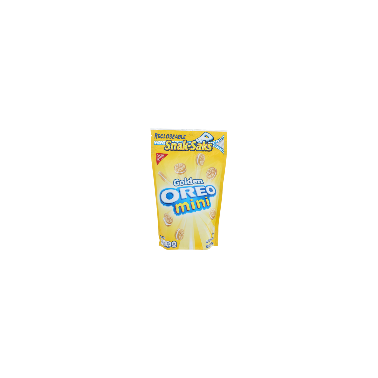 Nabisco Oreo Golden Snak-Saks Sandwich Cookies - 8 Ounce Image 1 of 4