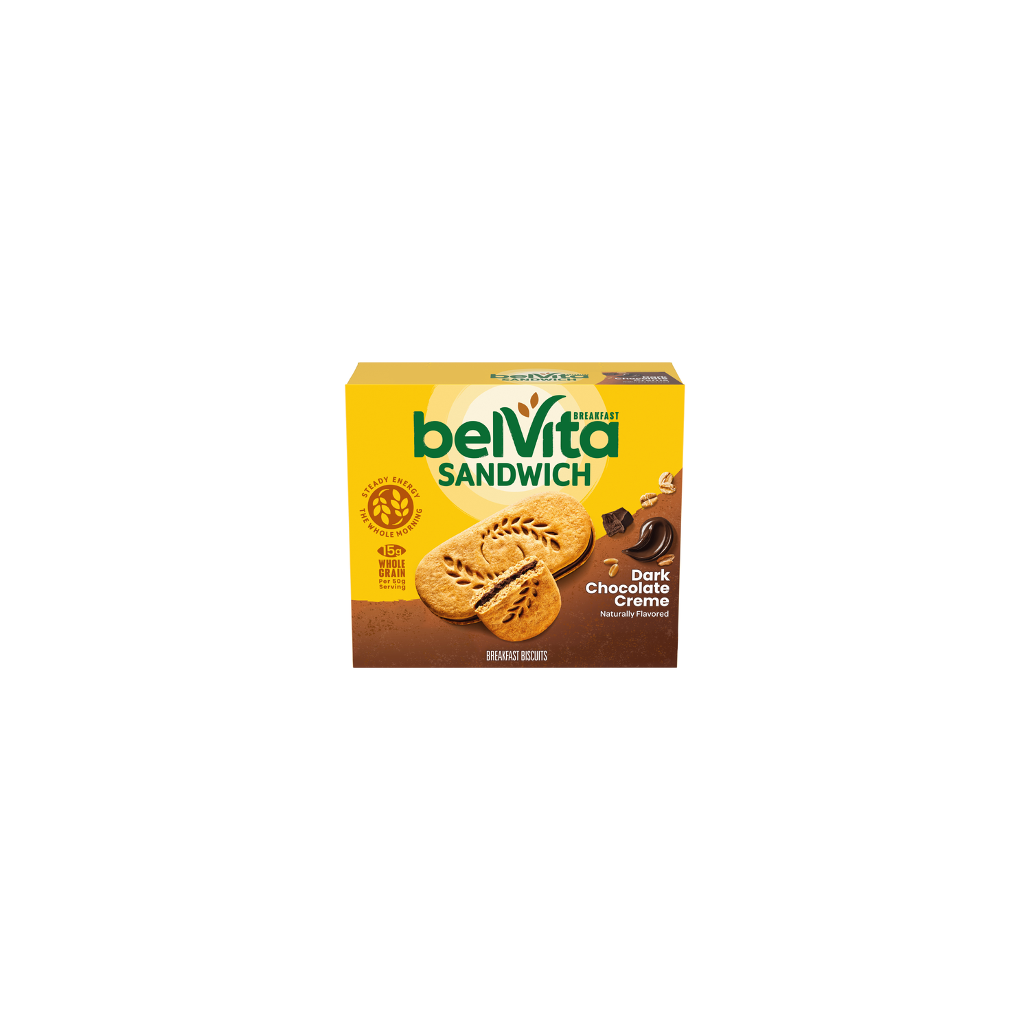 Belvita Sandwich Dark Chocolate Creme Sandwich Breakfast Biscuits - 8.8 Ounce Image 1 of 4