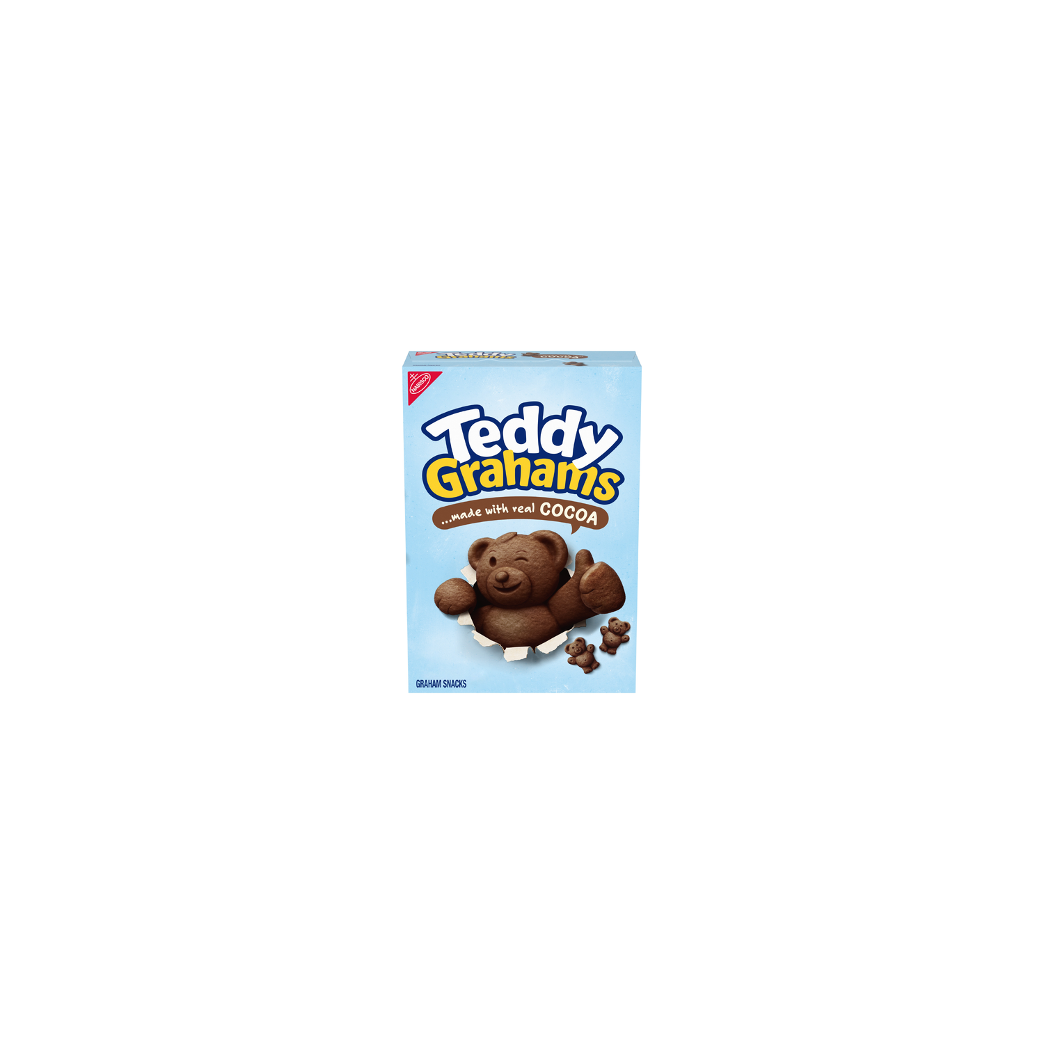 Nabisco Teddy Grahams TEDDY GRAHAMS Chocolate Graham Snacks - 10 Ounce Image 1 of 4