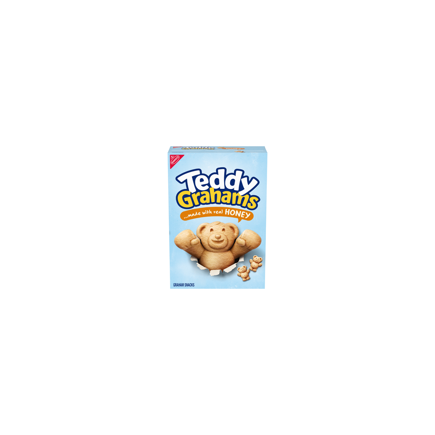Nabisco Teddy Grahams TEDDY GRAHAMS Honey Graham Snacks - 10 Ounce Image 1 of 4
