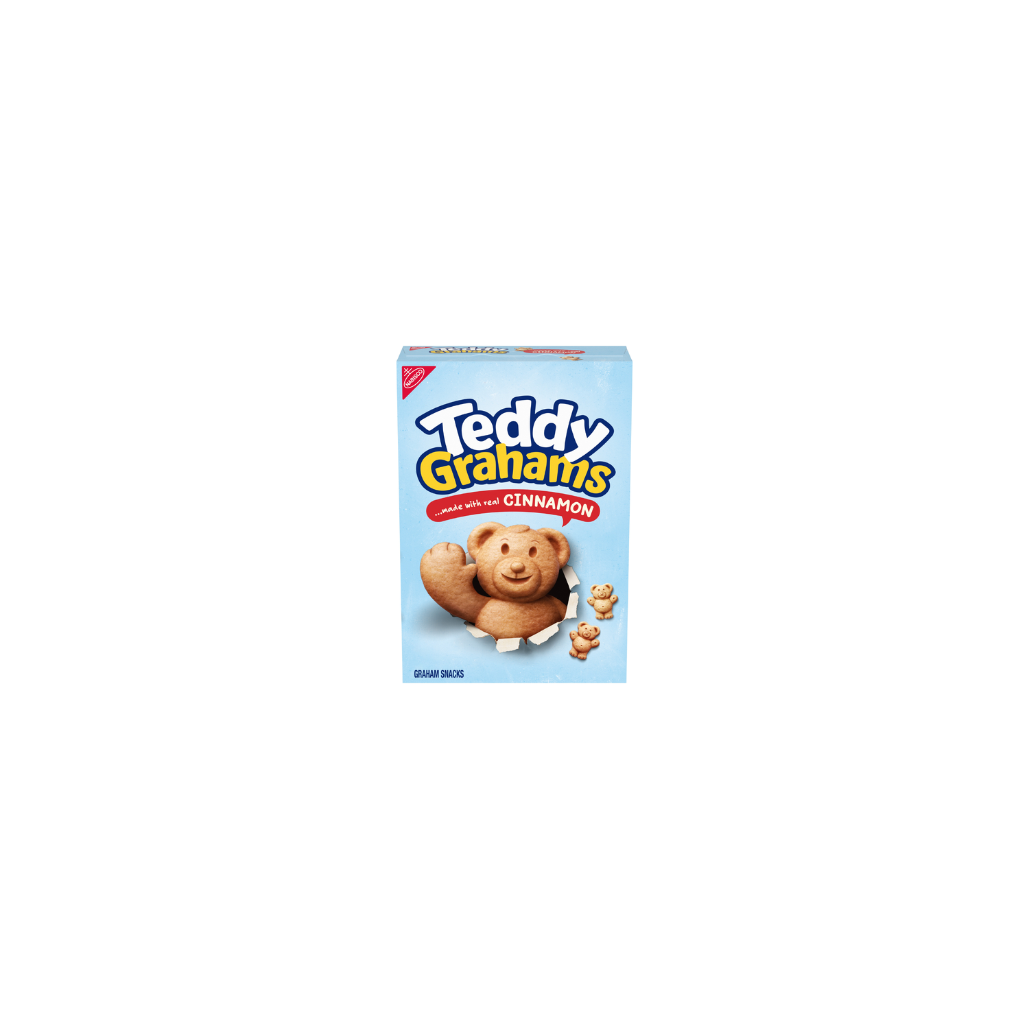 Nabisco Teddy Grahams TEDDY GRAHAMS Cinnamon Graham Snacks - 10 Ounce Image 1 of 4