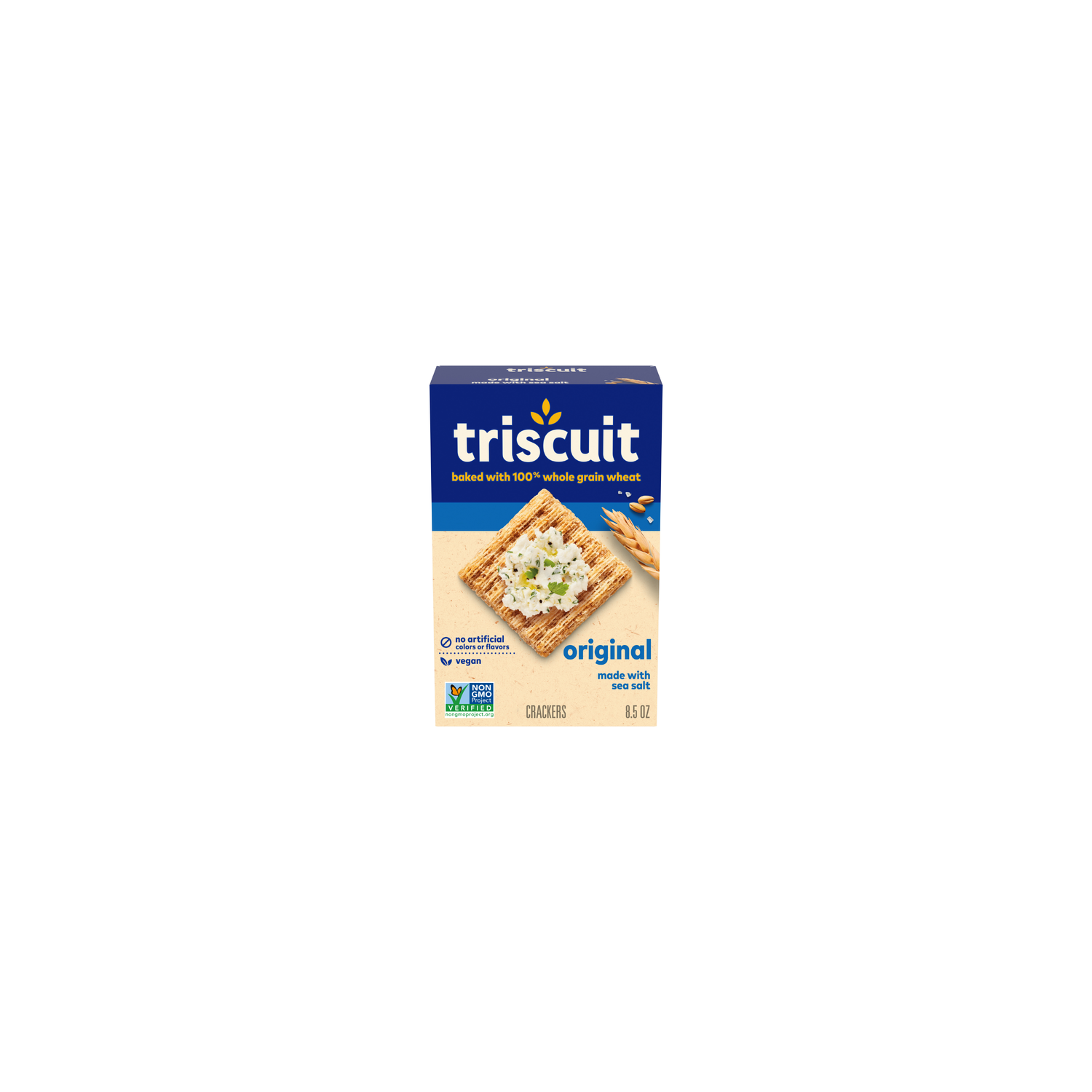 Triscuit Family Size Original Whole Grain Wheat Crackers - 8.5 Ounce Image 1 of 2