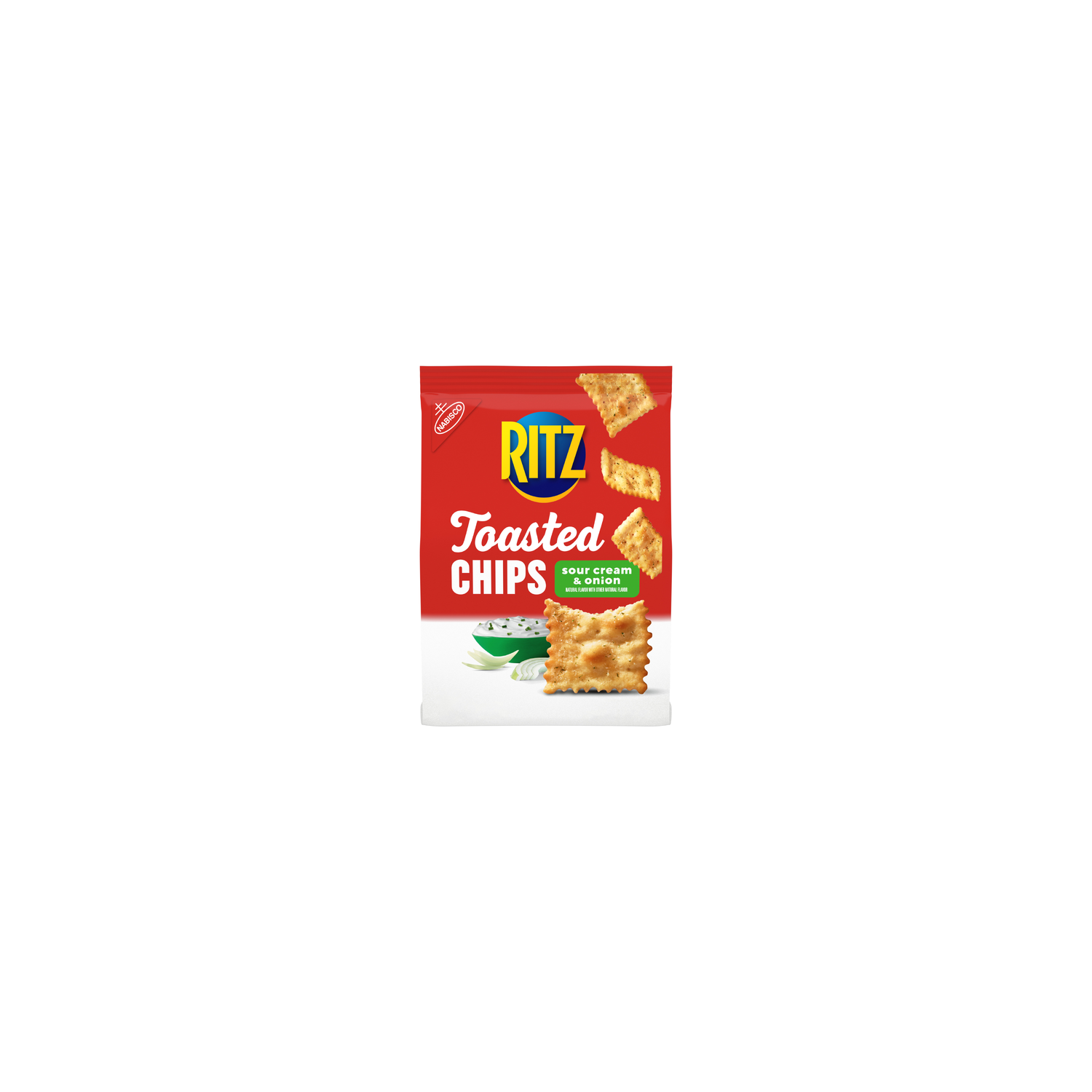 Nabisco Ritz Toasted Chips Sour Cream & Onion - 8.1 Ounce Image 1 of 4