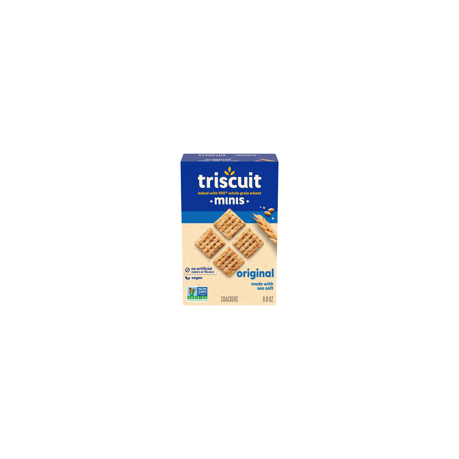 Triscuit Mini Original Whole Grain Wheat Crackers - 8 Ounce Image 1 of 2
