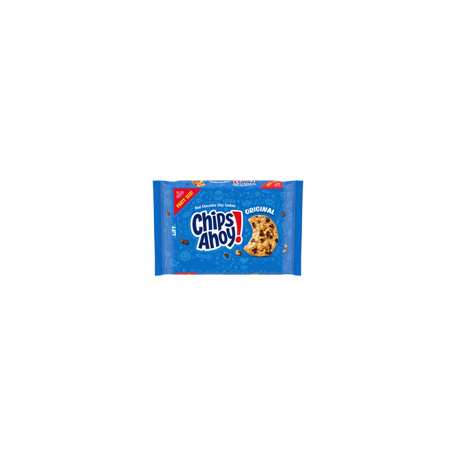 Chips Ahoy! Party Size Original Chocolate Chip Cookies - 25.3 Ounce Image 1 of 3