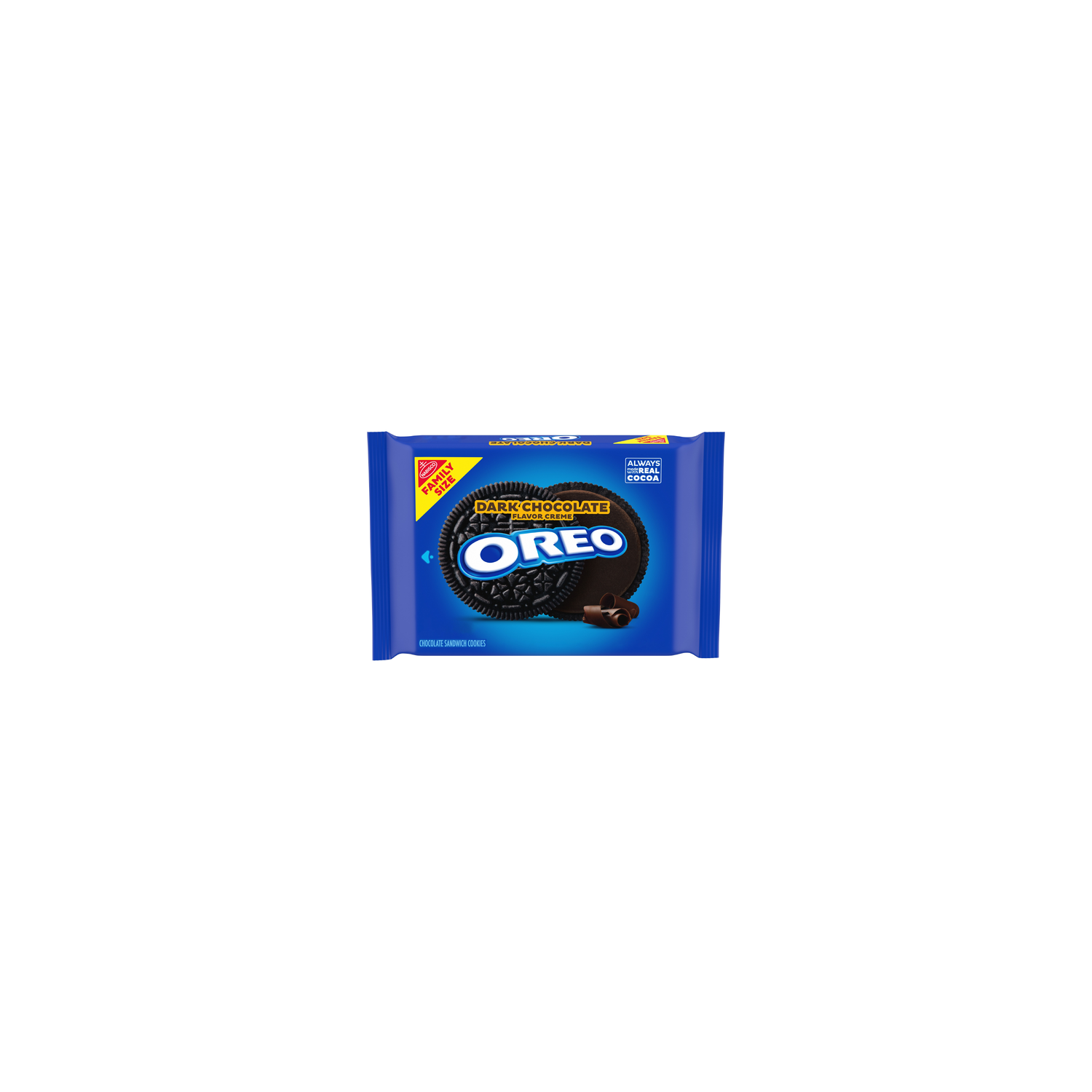 Oreo Dark Chocolate Flavor Creme Chocolate Sandwich Cookies - 17 Ounce Image 1 of 3