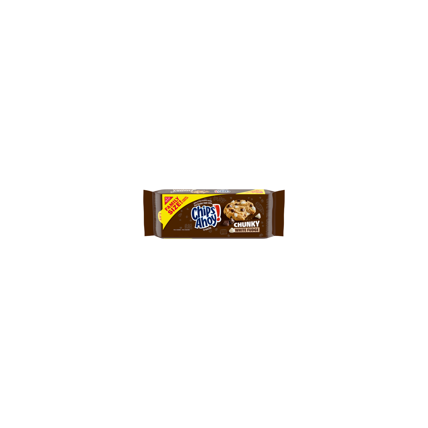 Chips AHOY! Chunky White Fudge Chocolate Chip Cookies - 18 Ounce Image 1 of 2