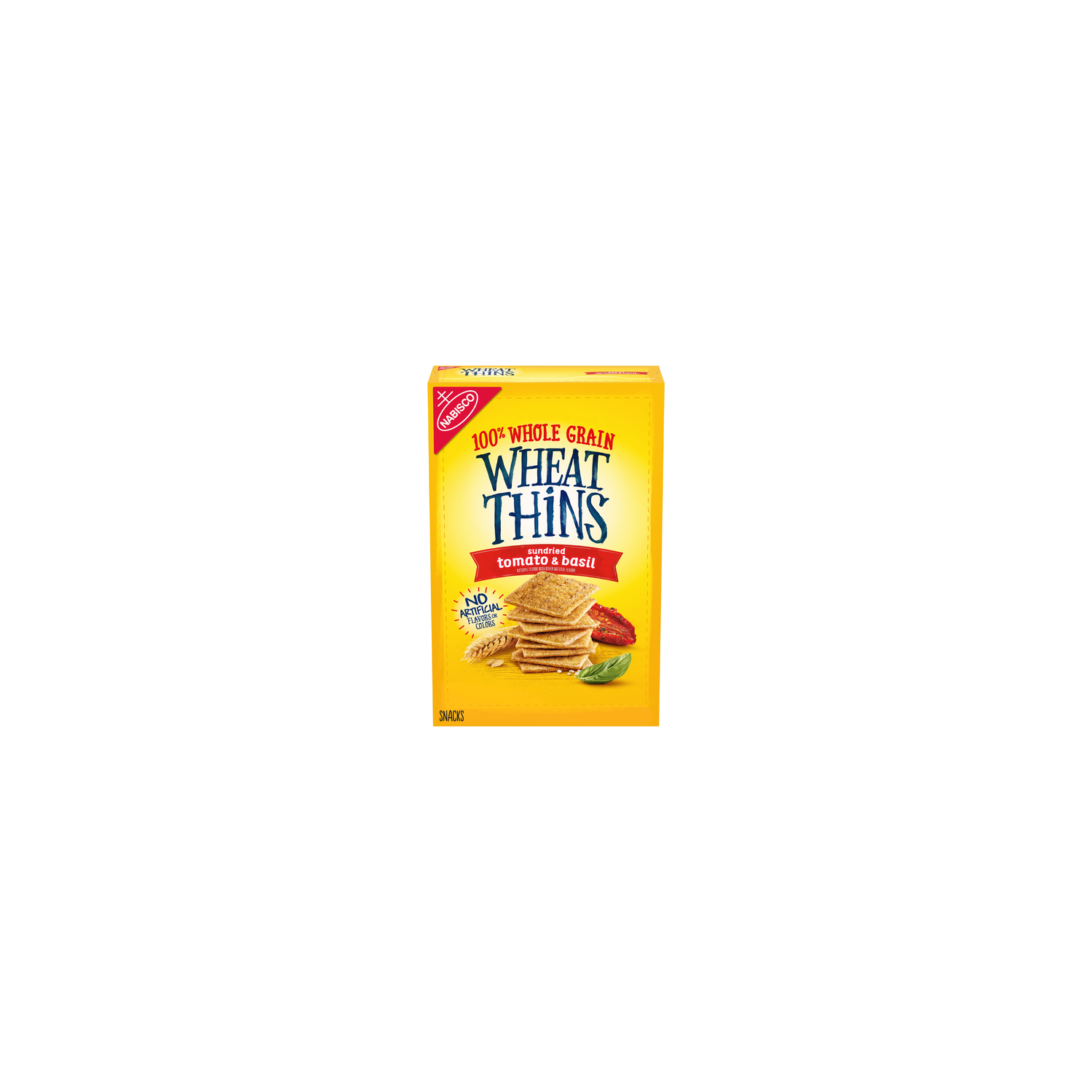 Wheat Thins Sundried Tomato & Basil Whole Grain Wheat Crackers - 8.5 Ounce Image 1 of 2