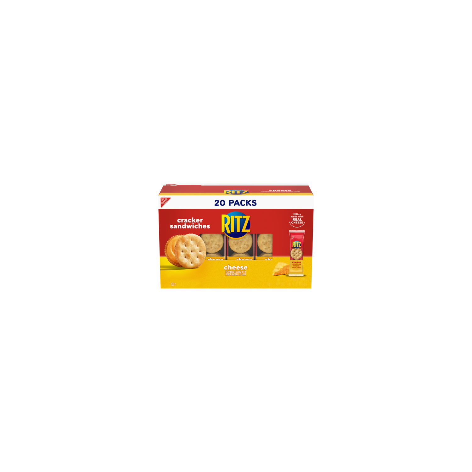 Ritz Cheese Sandwich Crackers Lunch Snacks - 27 Ounce Image 1 of 2