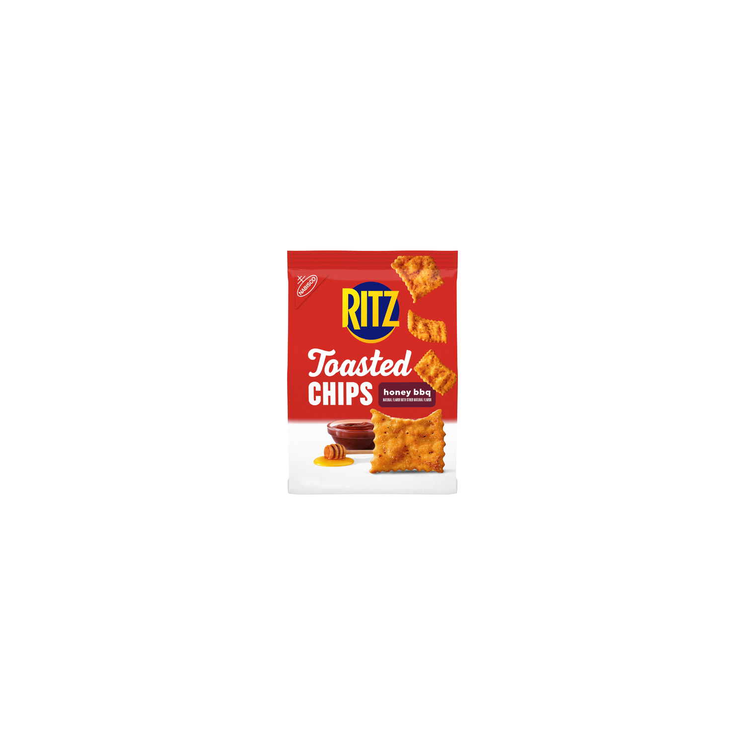 RITZ Honey BBQ Toasted Chips - 8.1 Ounce Image 1 of 3