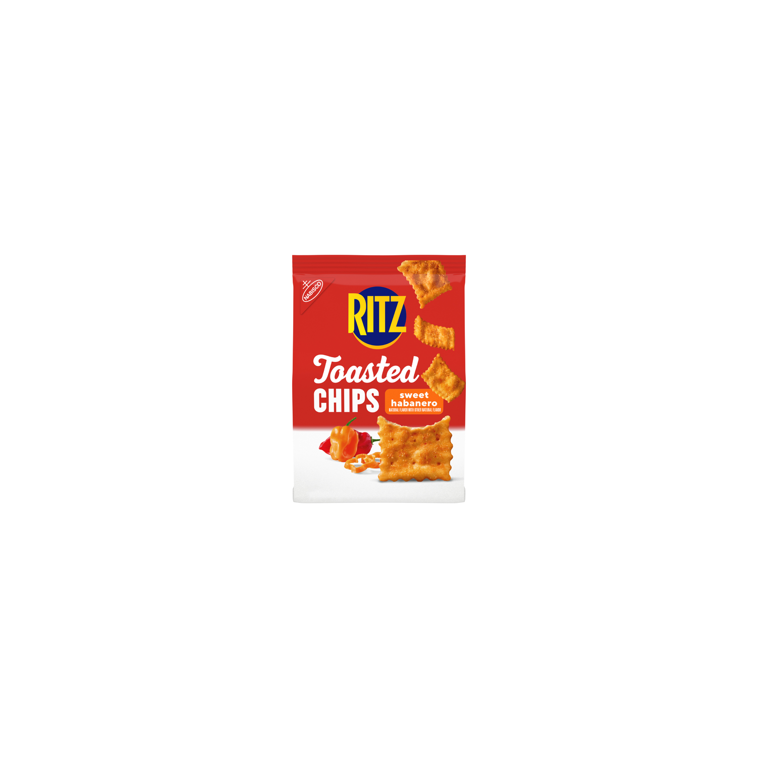 RITZ Sweet Habanero Toasted Chips - 8.1 Ounce Image 1 of 3