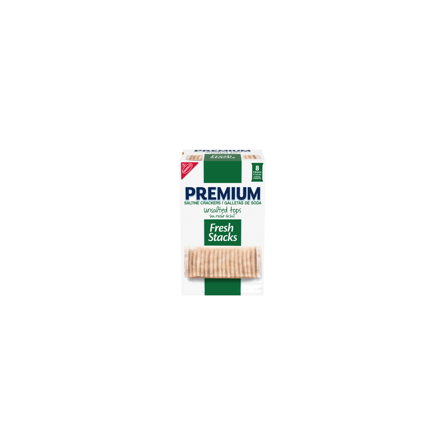 Premium Unsalted Fresh Stacks Tops Saltine Crackers Travel Snacks - 14.2 Ounce Image 1 of 3