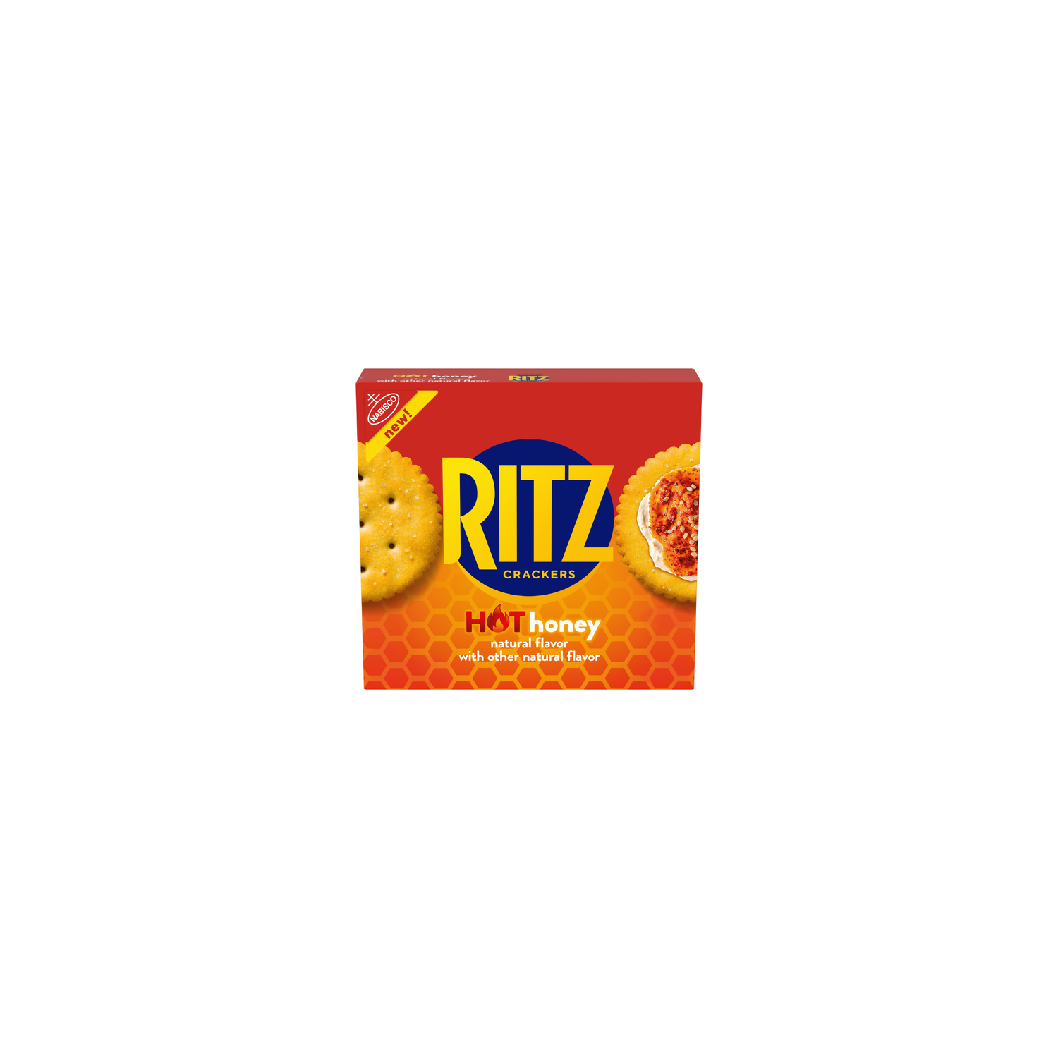 Ritz Ritz Hot Honey Crackers, Snacks For Kids And Adults, Lunch Snacks - 13.7 Ounce Image 1 of 3