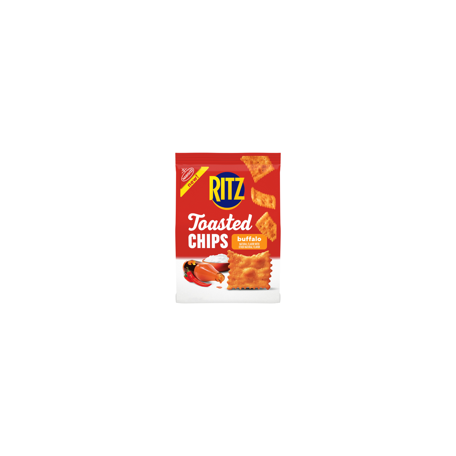 Ritz Toasted Chips Buffalo Toasted Chips Crackers - 8.1 Ounce Image 1 of 4