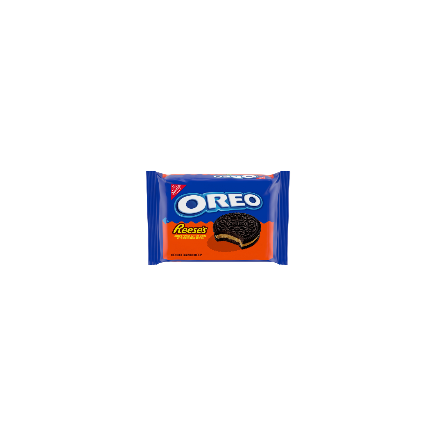 Oreo Peanut Butter Buttery Creme Chocolate Sandwich Cookies - 12.35 Ounce Image 1 of 3